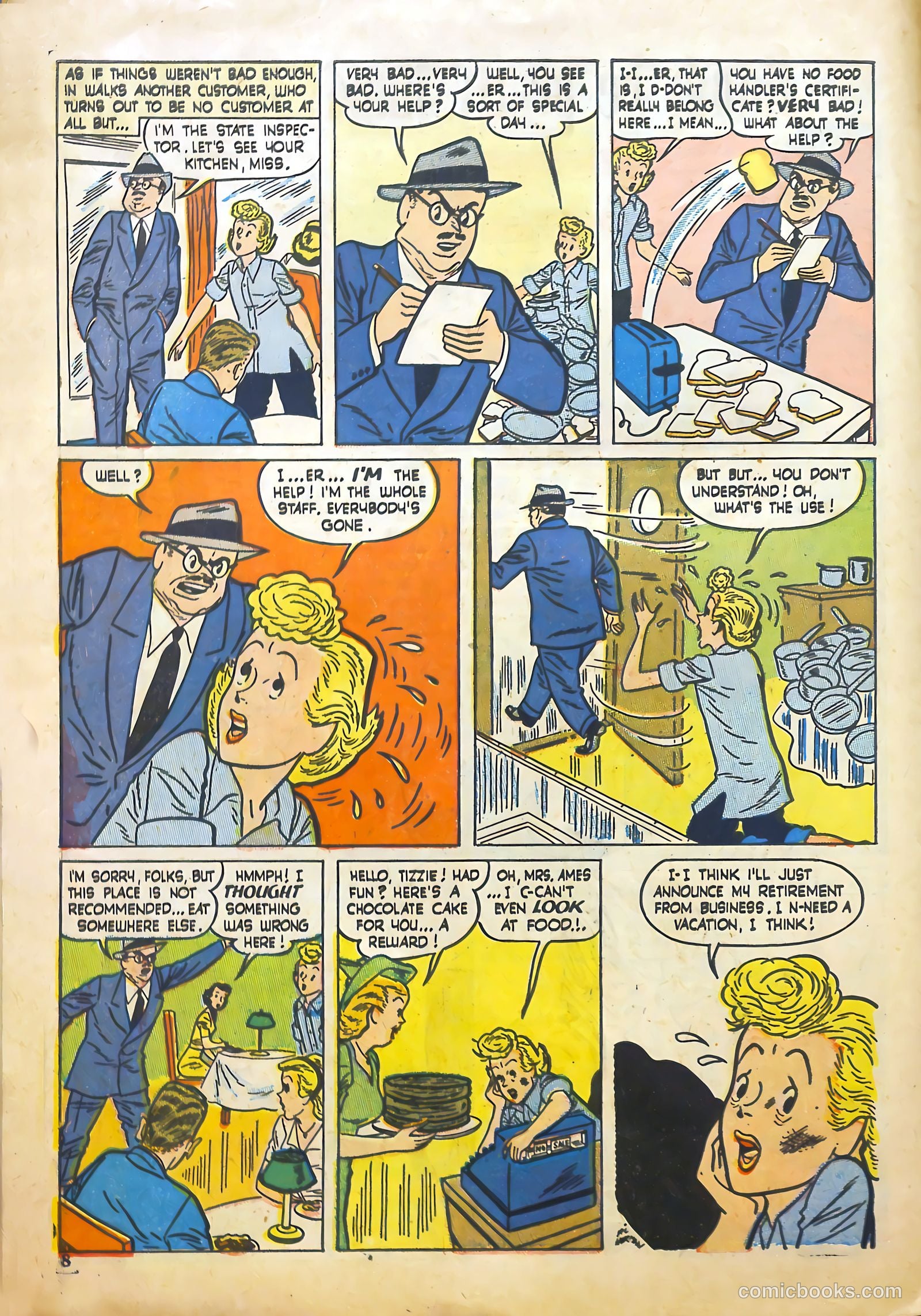Girls' Fun and Fashion Magazine #45 (1950) — page 18 of 52