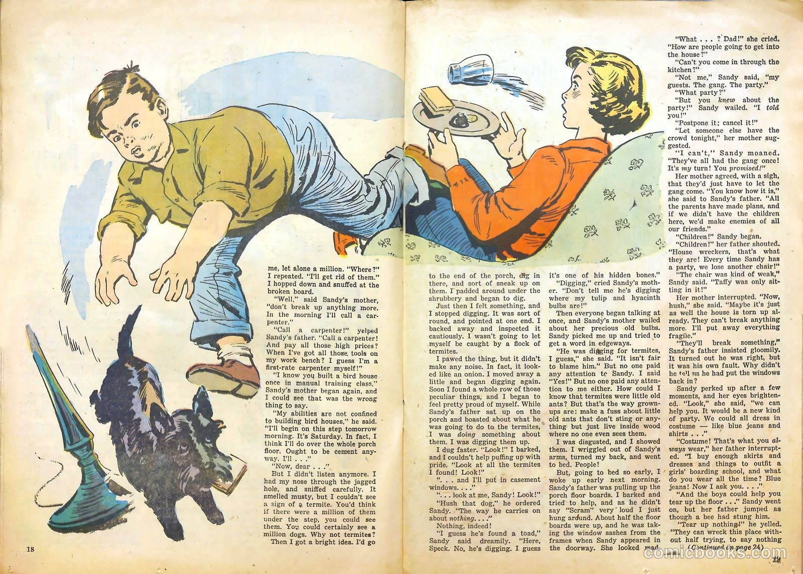 Girls' Fun and Fashion Magazine #45 (1950) — page 28 of 52