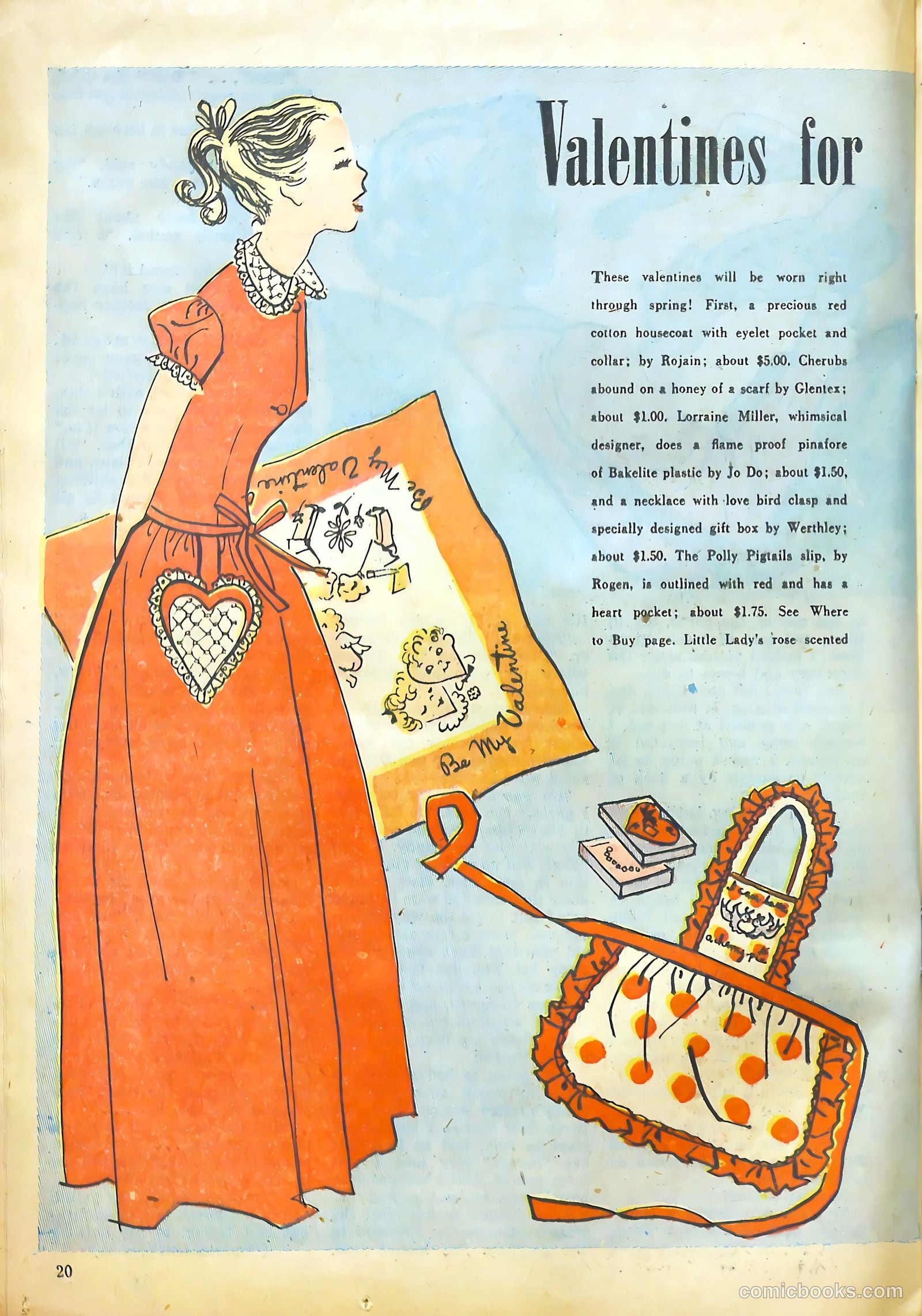 Girls' Fun and Fashion Magazine #45 (1950) — page 29 of 52