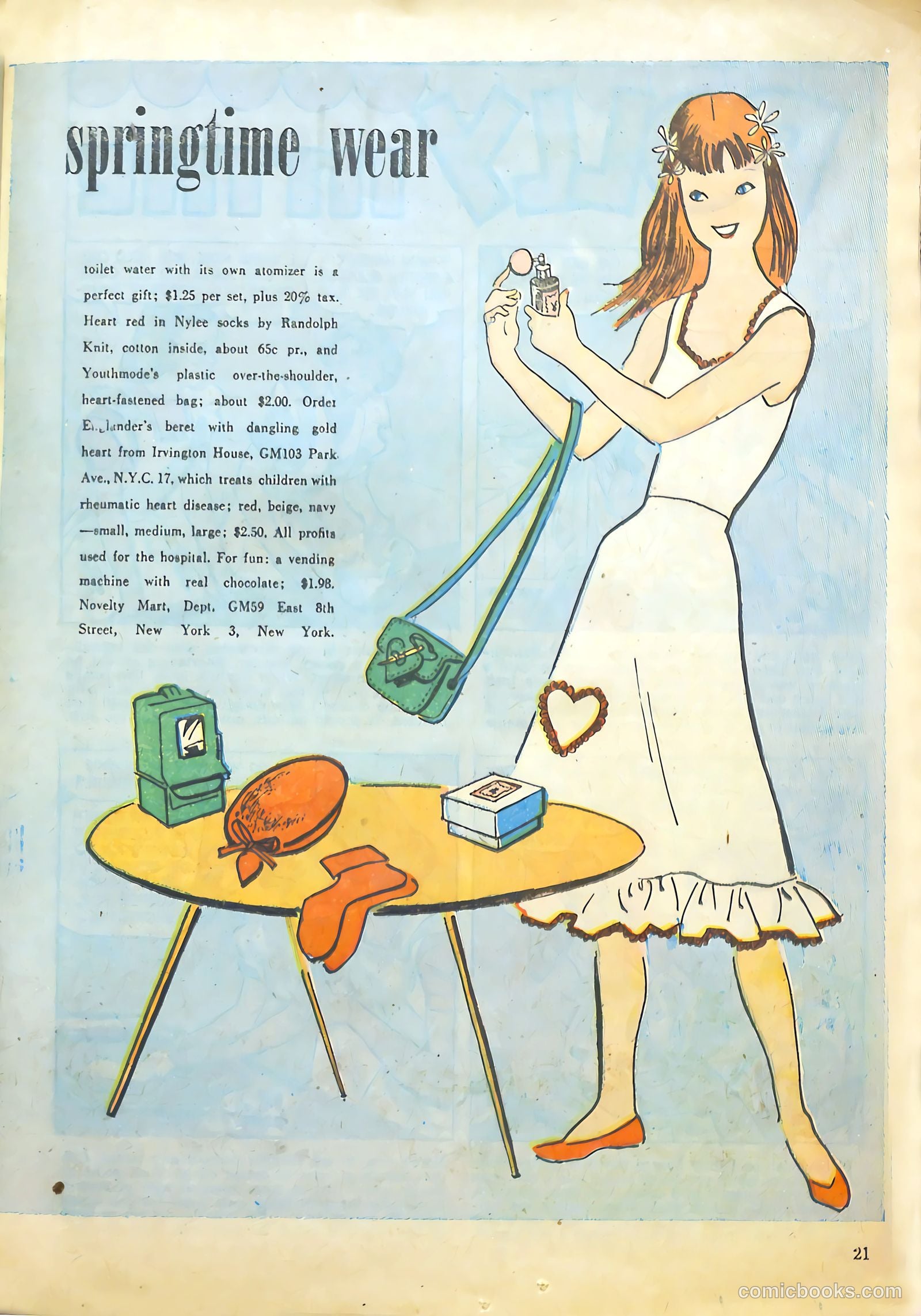 Girls' Fun and Fashion Magazine #45 (1950) — page 30 of 52