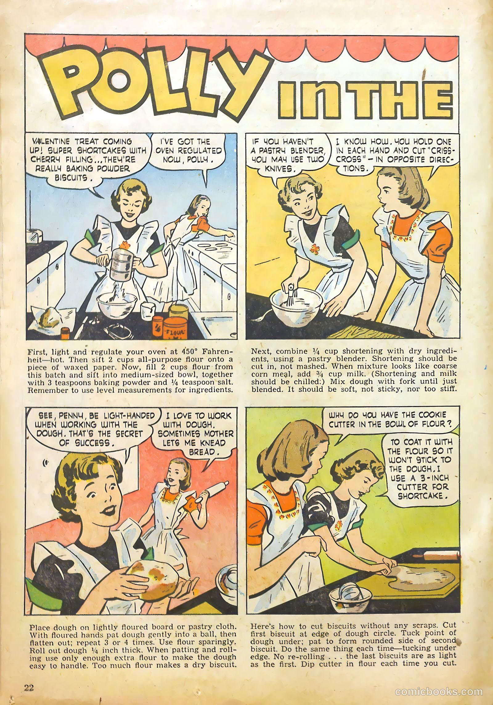 Girls' Fun and Fashion Magazine #45 (1950) — page 31 of 52