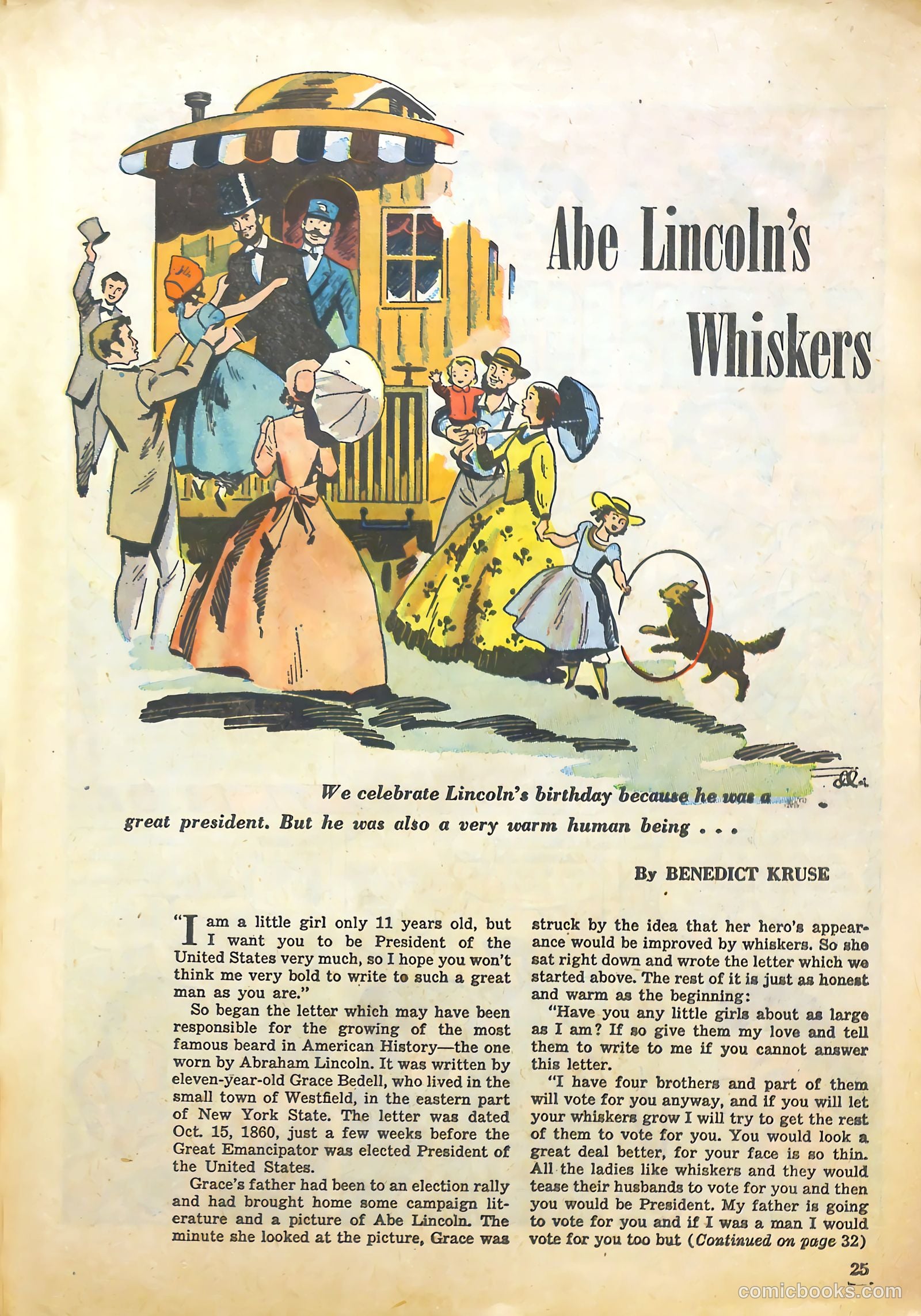 Girls' Fun and Fashion Magazine #45 (1950) — page 34 of 52