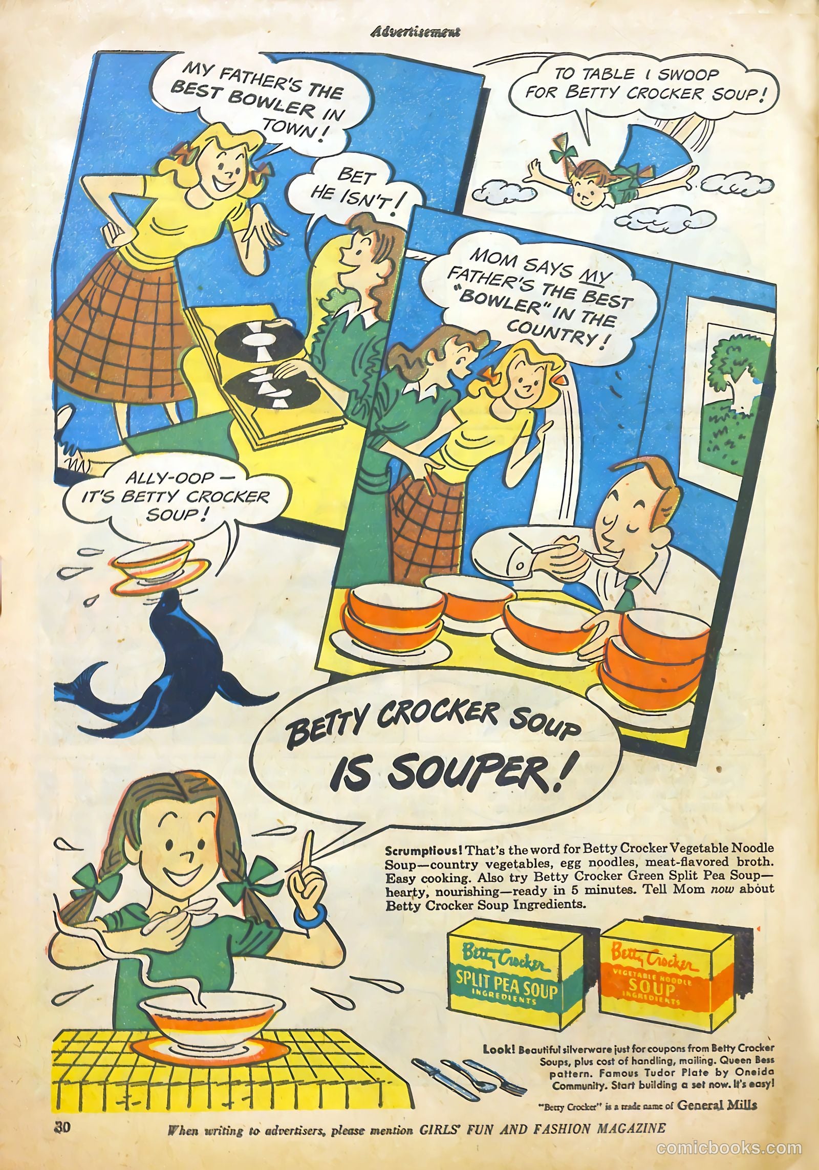 Girls' Fun and Fashion Magazine #45 (1950) — page 39 of 52