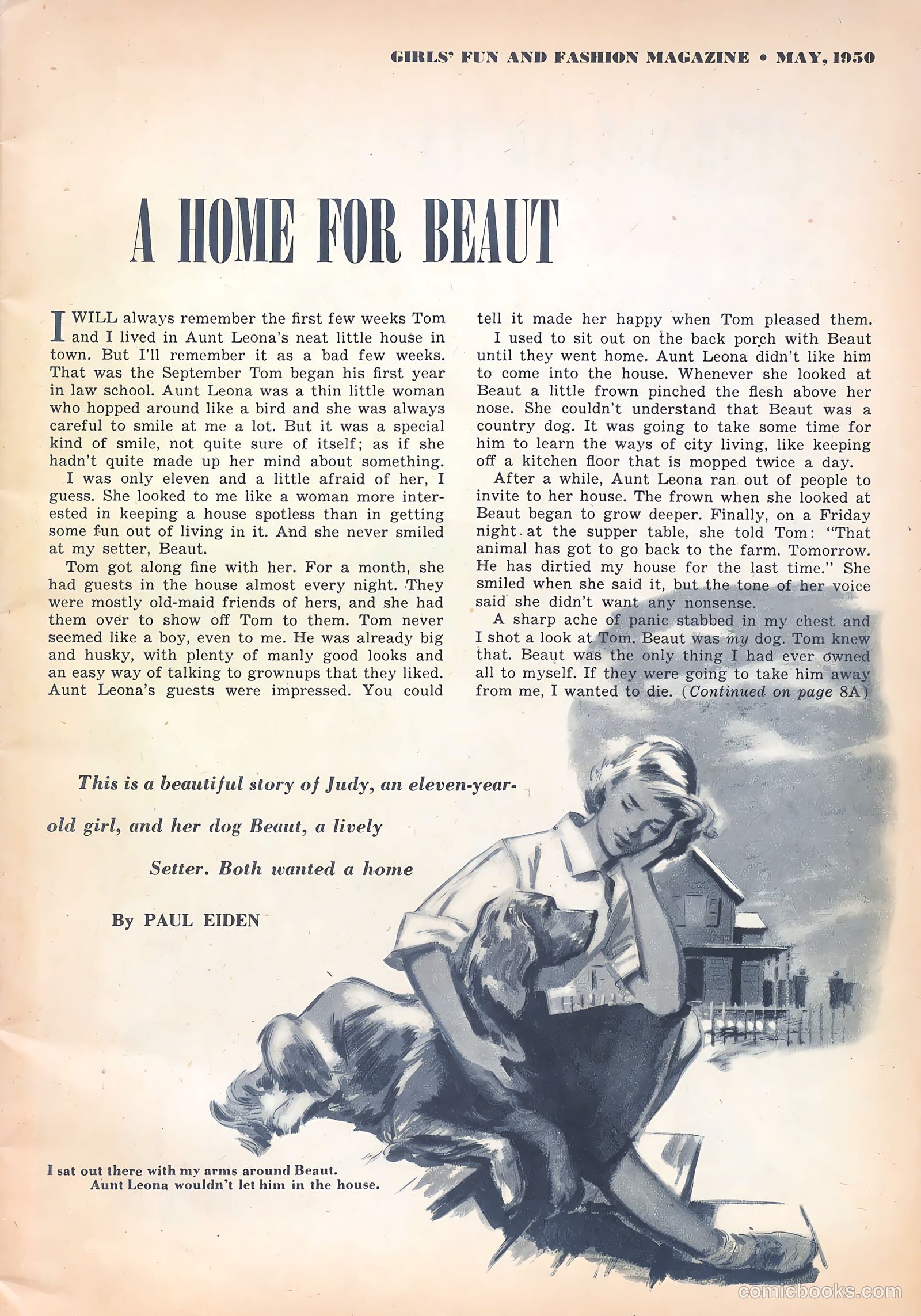 Girls' Fun and Fashion Magazine #46 (1950) — page 3 of 43