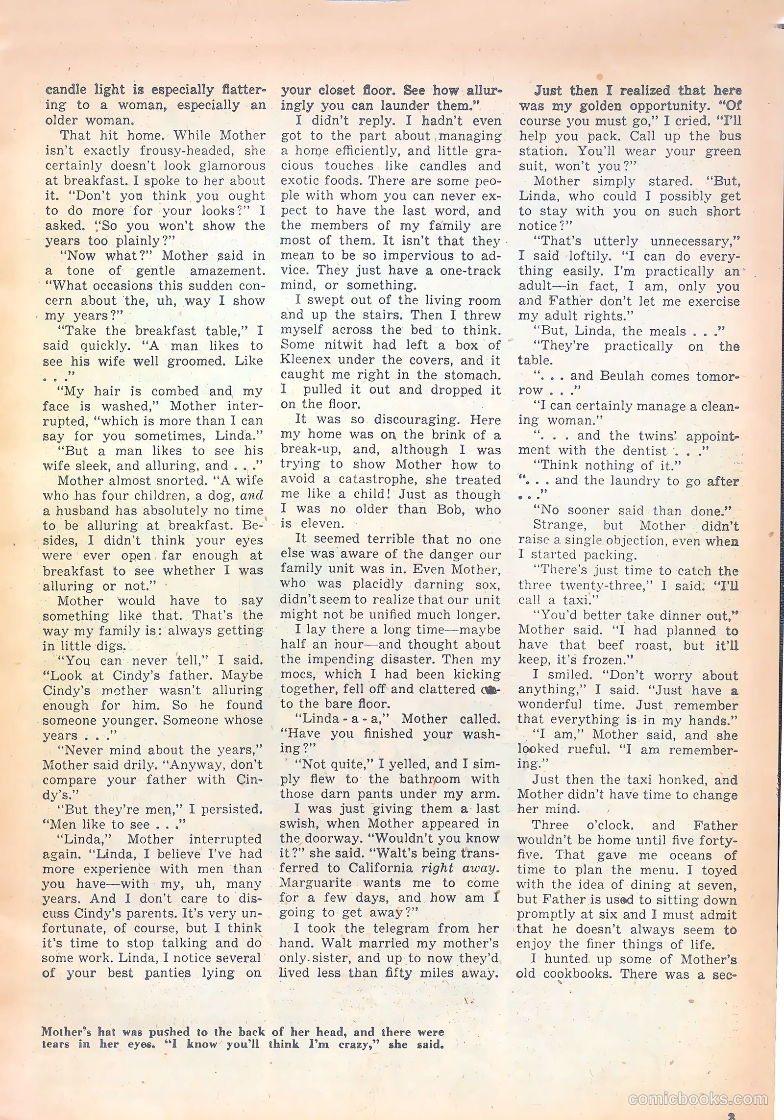 Girls' Fun and Fashion Magazine #46 (1950) — page 9 of 43