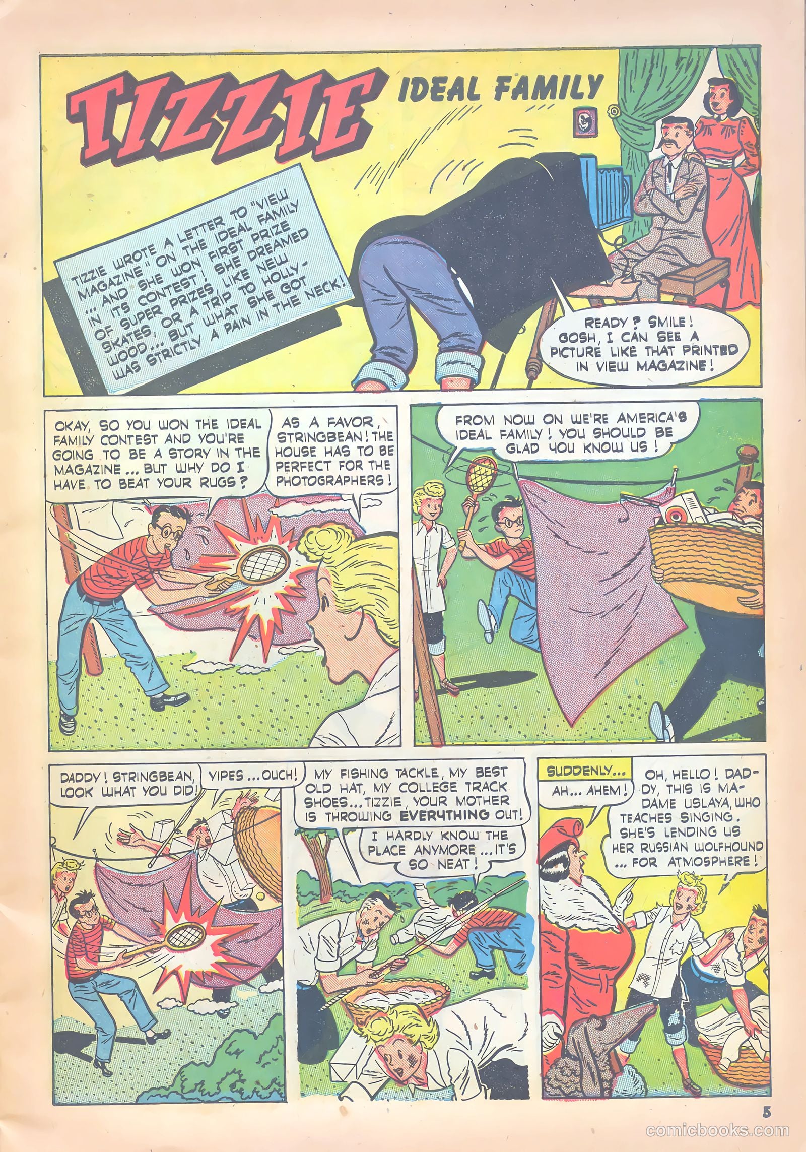 Girls' Fun and Fashion Magazine #46 (1950) — page 11 of 43