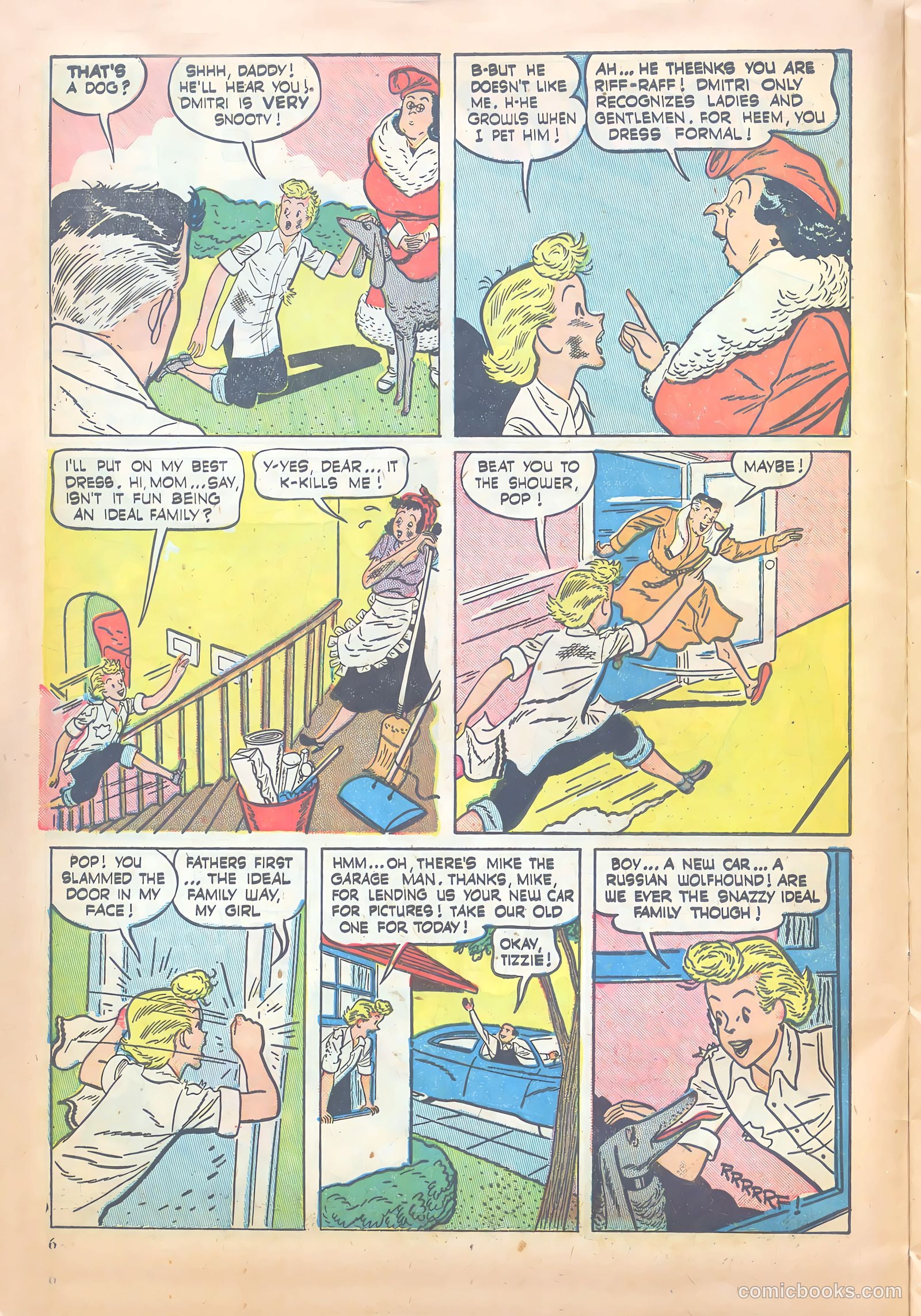 Girls' Fun and Fashion Magazine #46 (1950) — page 12 of 43