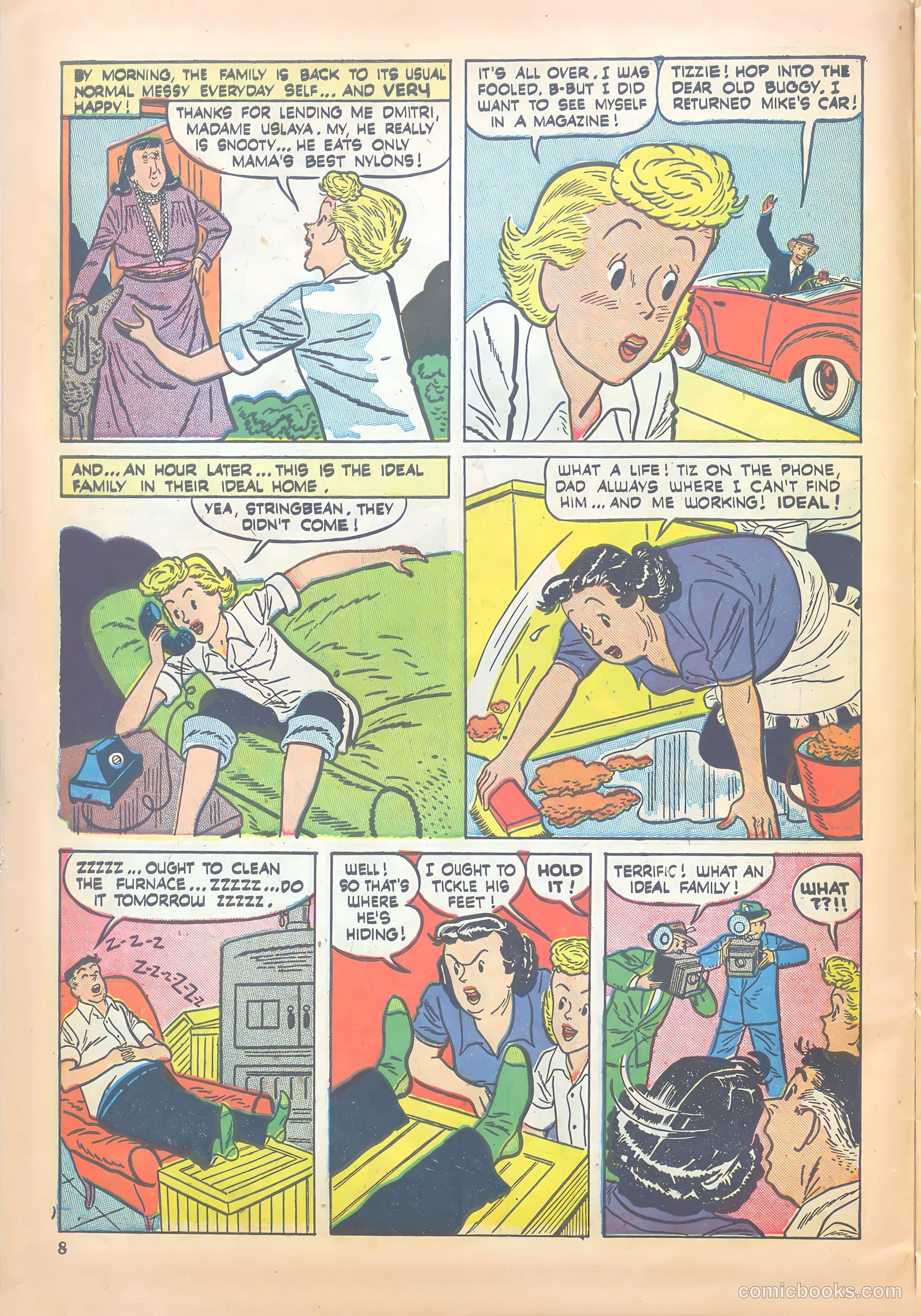 Girls' Fun and Fashion Magazine #46 (1950) — page 14 of 43