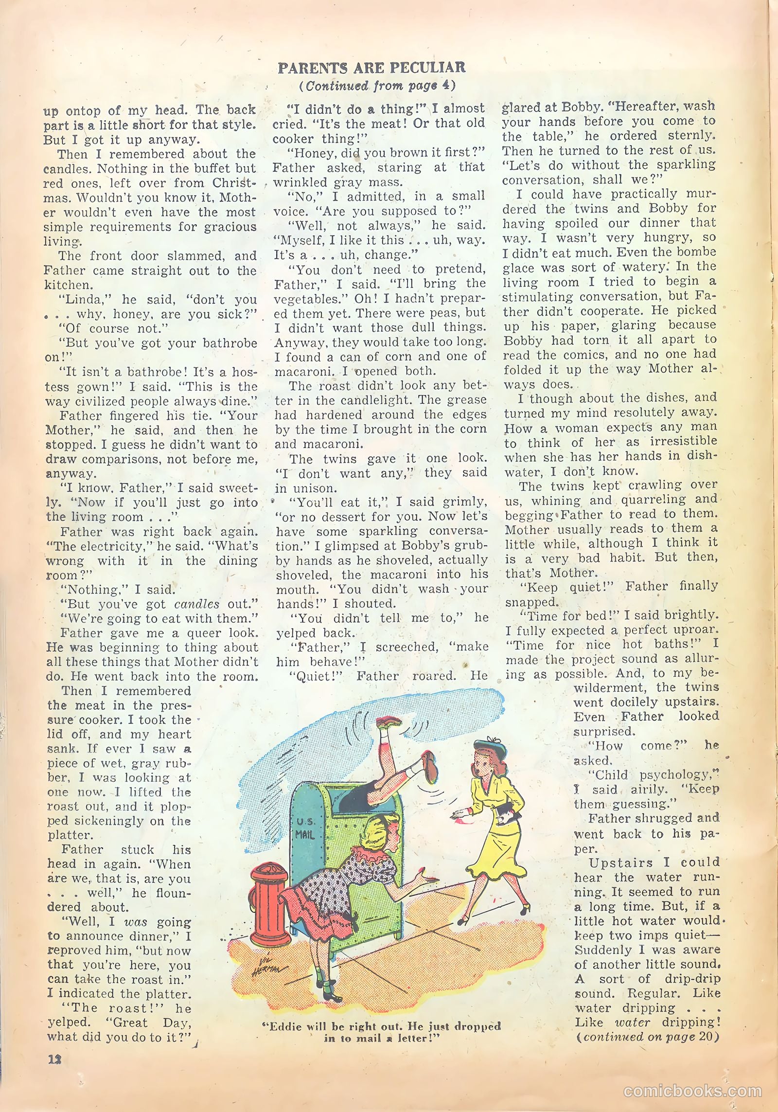 Girls' Fun and Fashion Magazine #46 (1950) — page 18 of 43