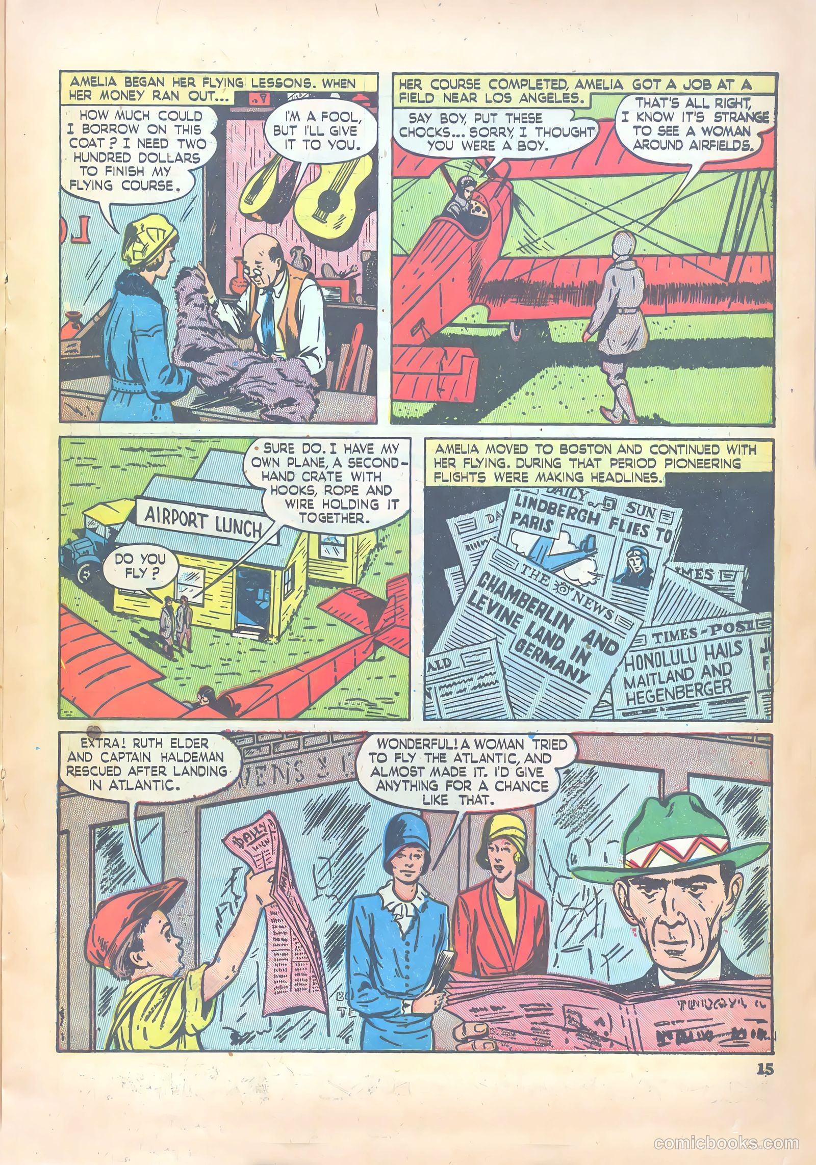 Girls' Fun and Fashion Magazine #46 (1950) — page 21 of 43