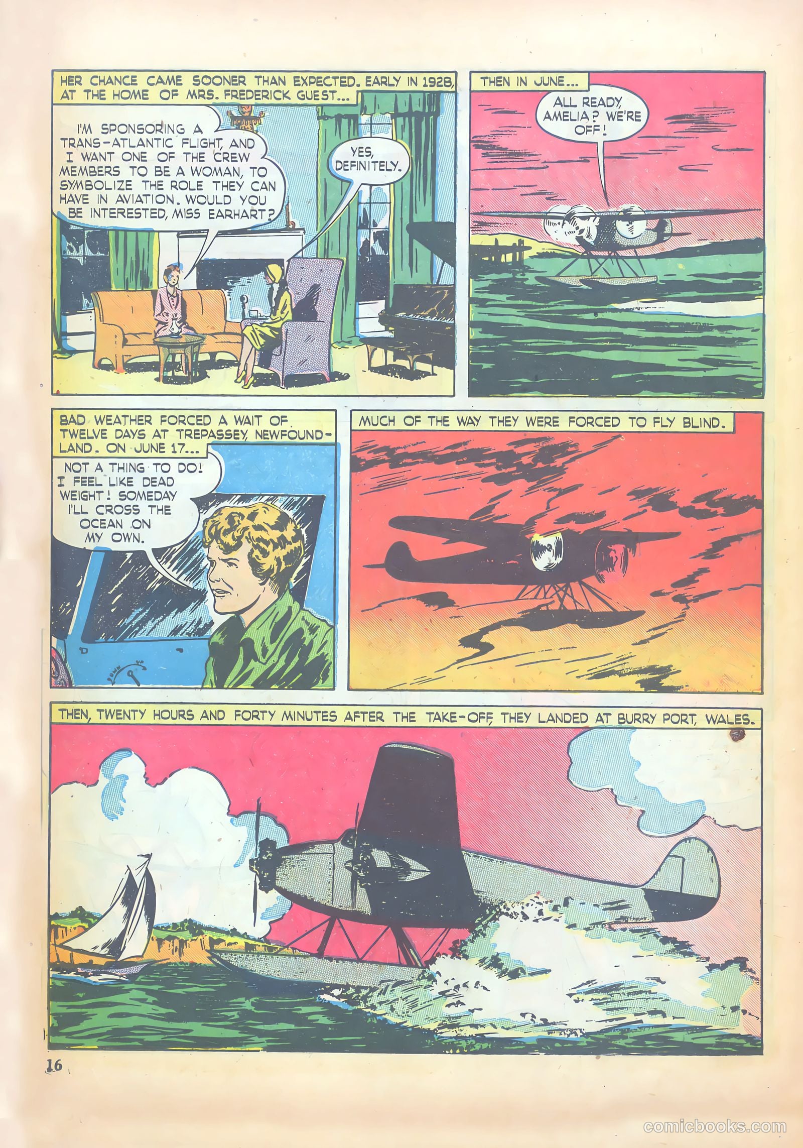 Girls' Fun and Fashion Magazine #46 (1950) — page 22 of 43