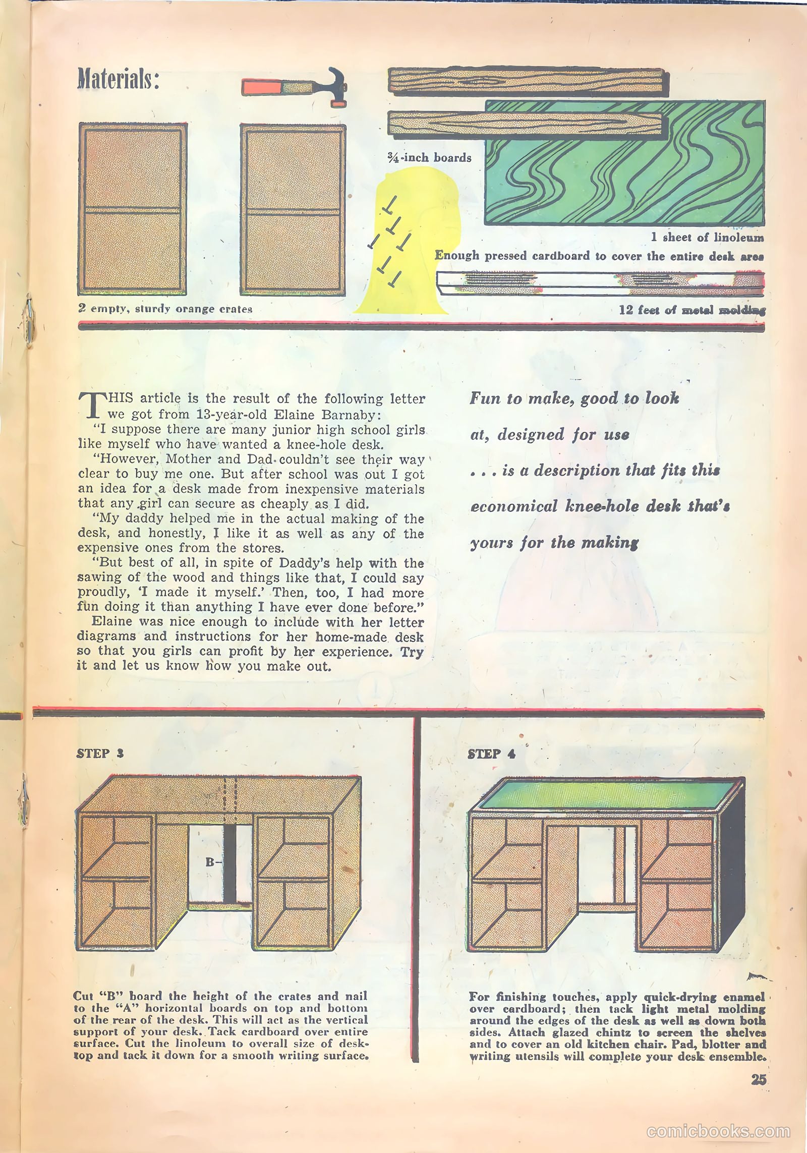 Girls' Fun and Fashion Magazine #46 (1950) — page 30 of 43