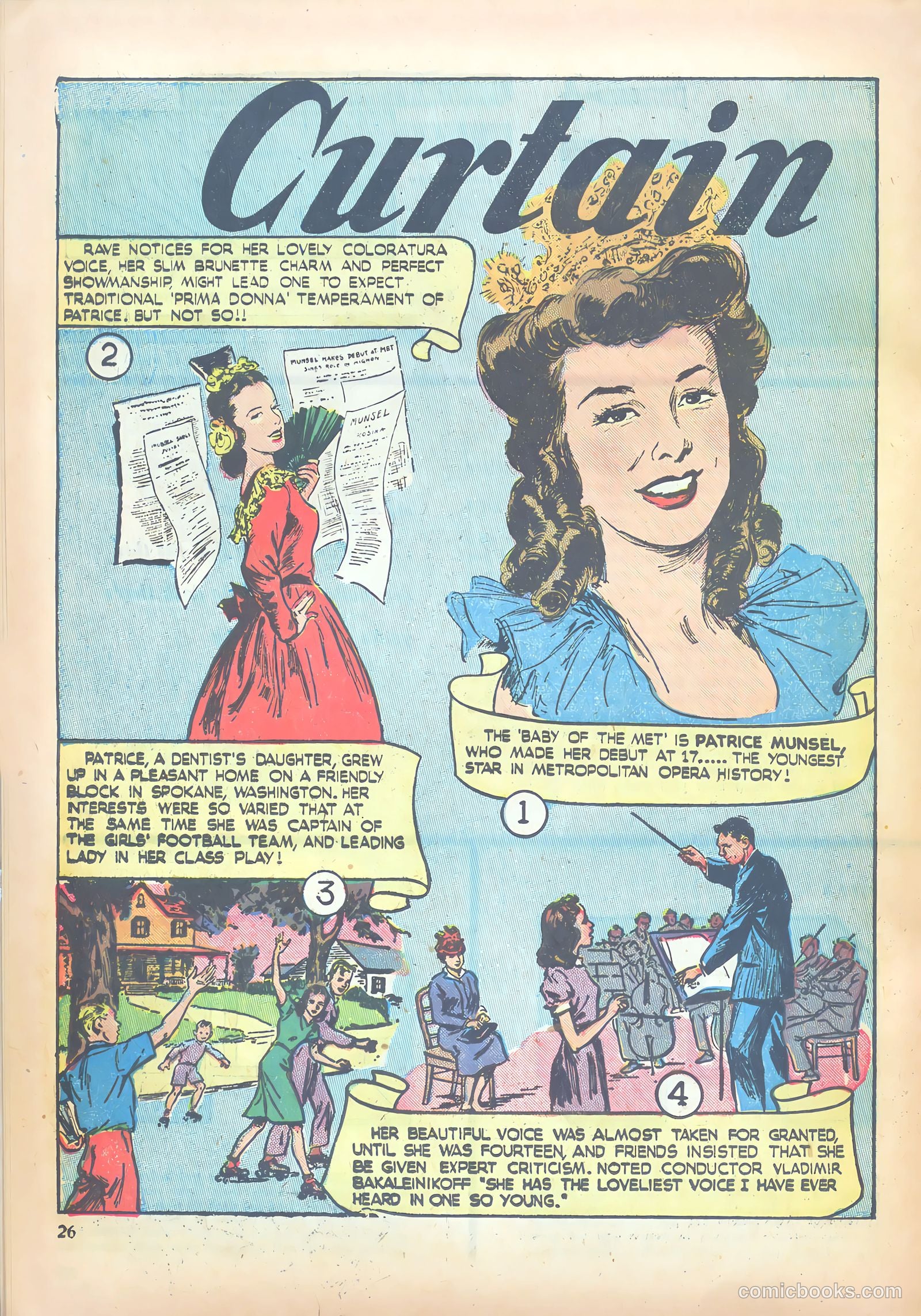 Girls' Fun and Fashion Magazine #46 (1950) — page 31 of 43