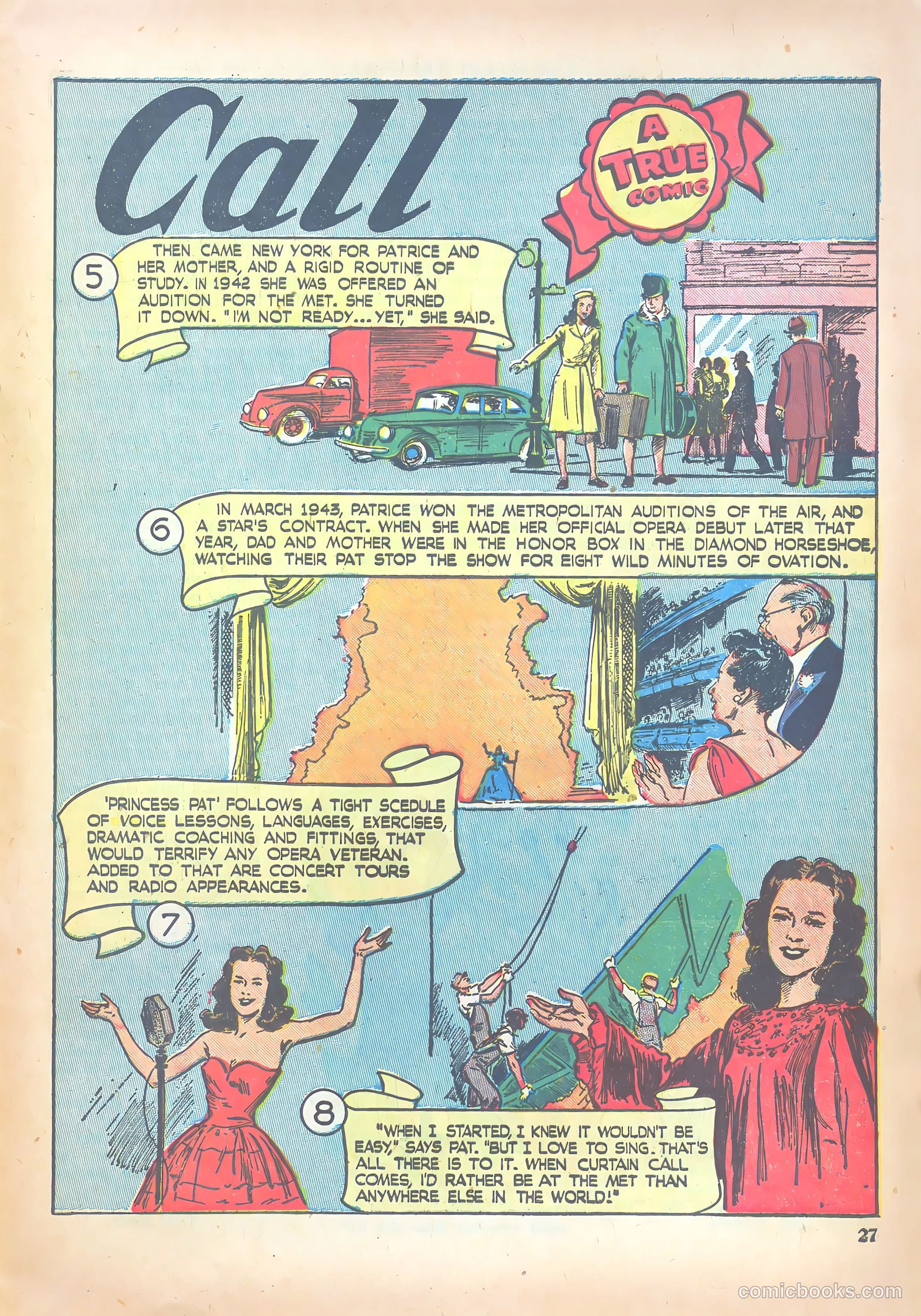 Girls' Fun and Fashion Magazine #46 (1950) — page 32 of 43