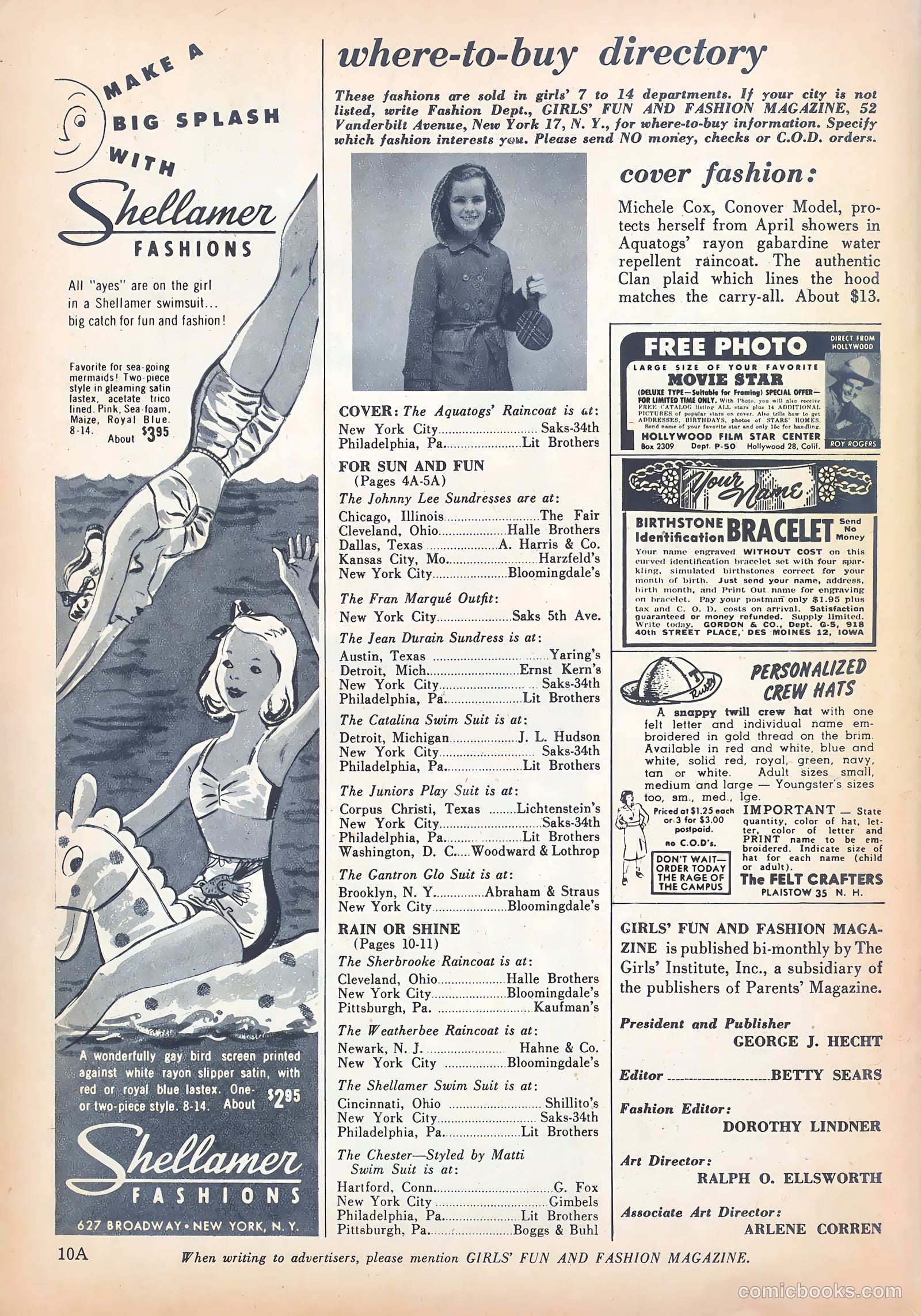 Girls' Fun and Fashion Magazine #46 (1950) — page 41 of 43