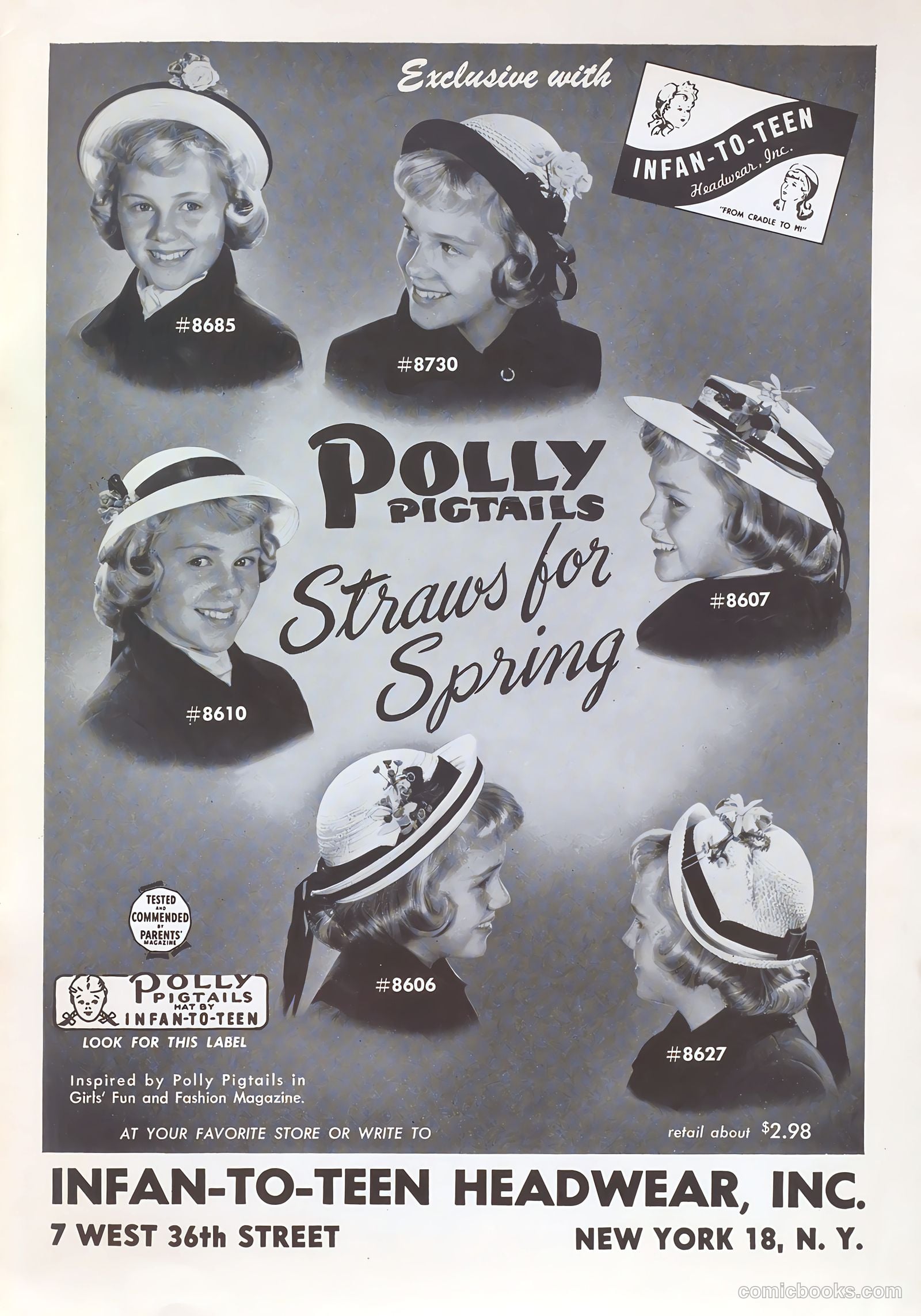 Girls' Fun and Fashion Magazine #46 (1950) — page 42 of 43