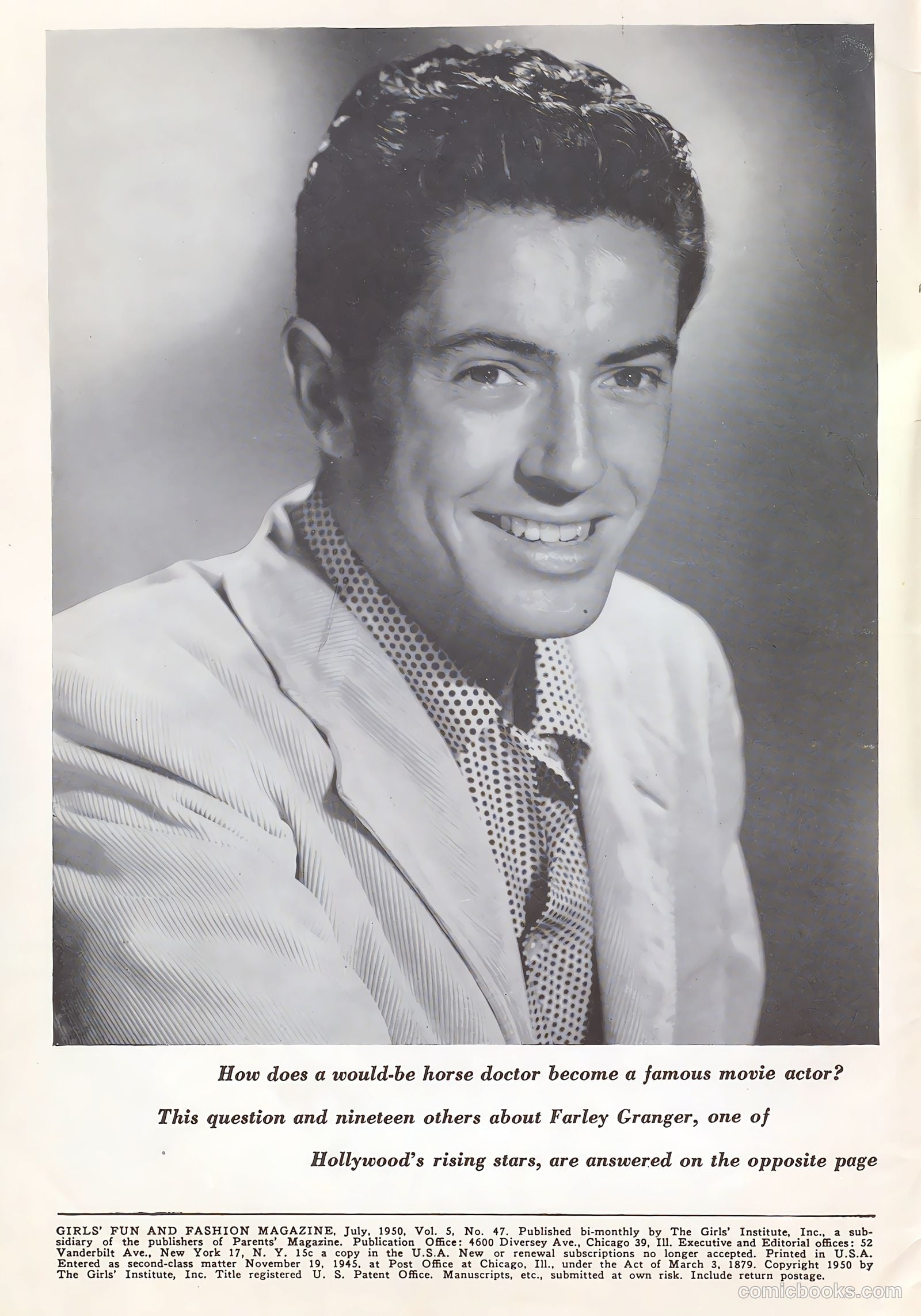 Girls' Fun and Fashion Magazine #47 (1950) — page 2 of 43