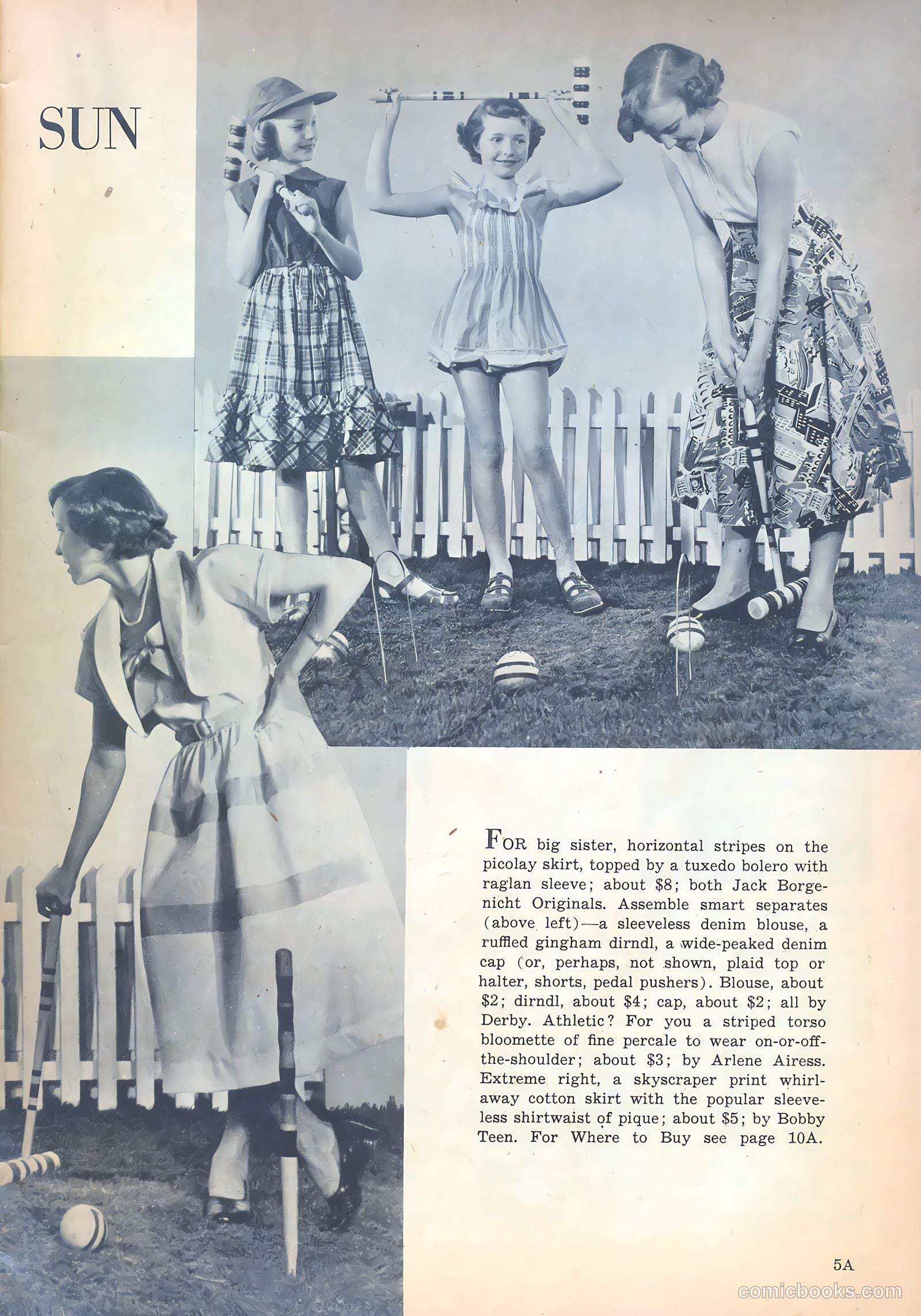 Girls' Fun and Fashion Magazine #47 (1950) — page 5 of 43