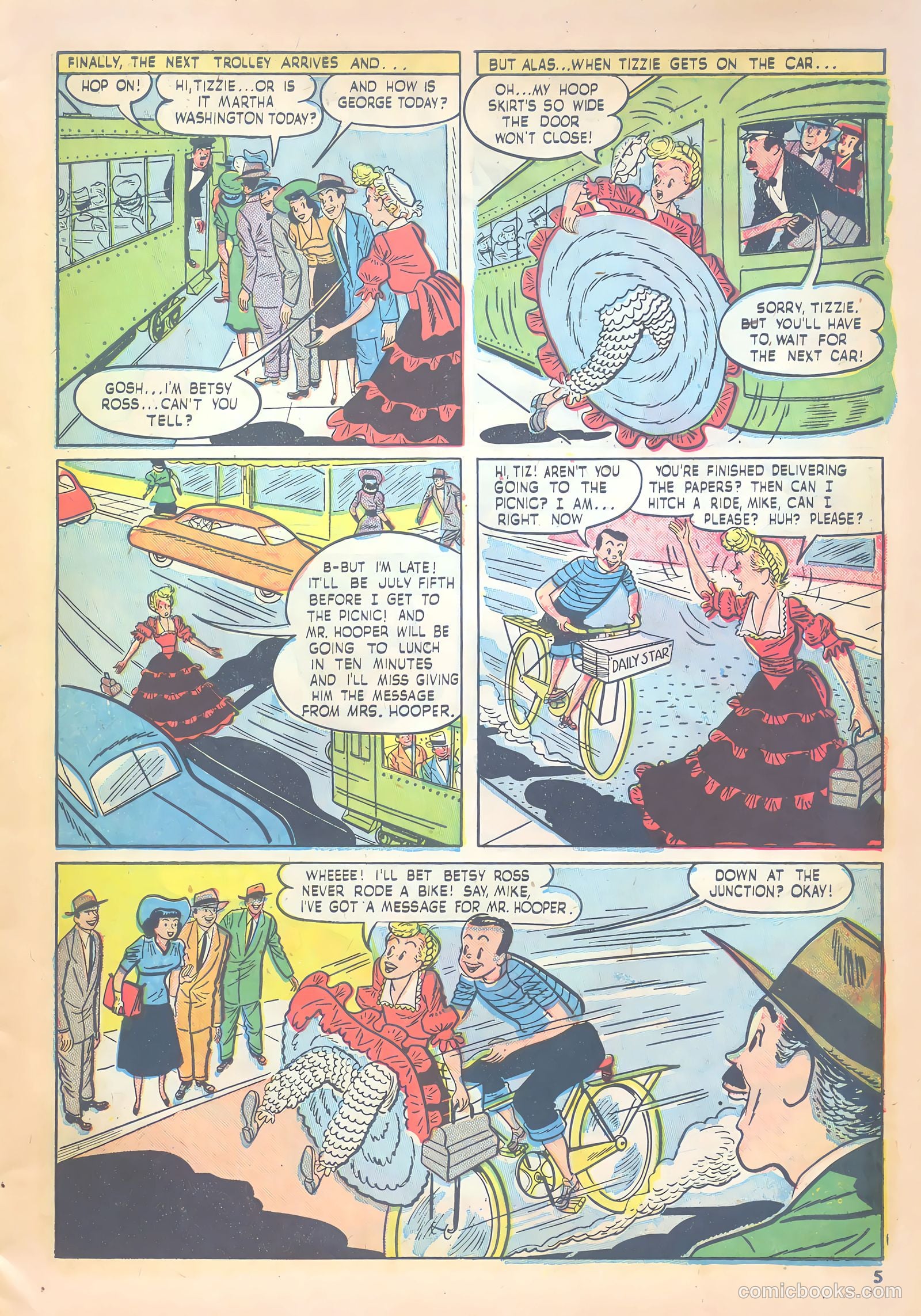Girls' Fun and Fashion Magazine #47 (1950) — page 11 of 43