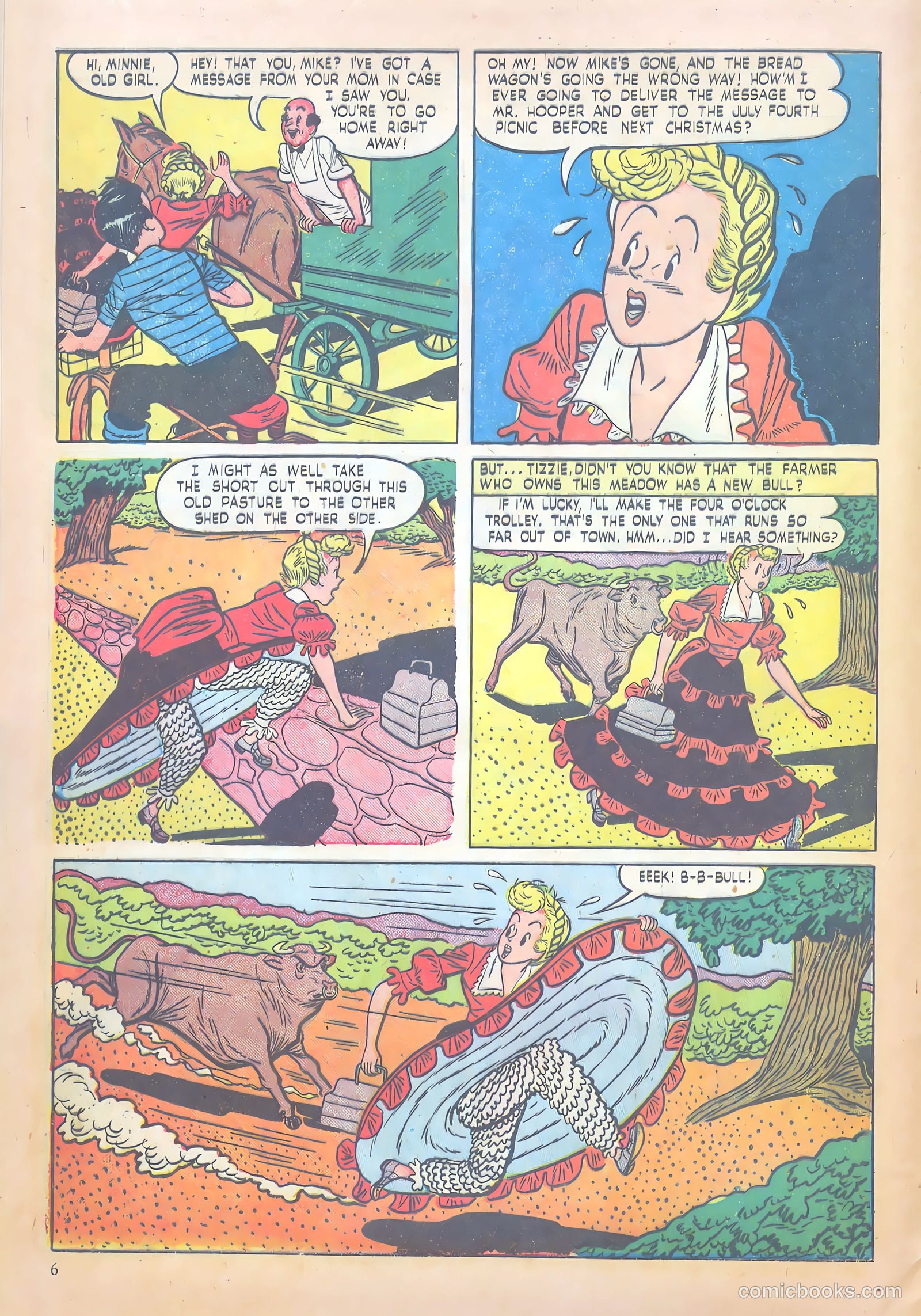 Girls' Fun and Fashion Magazine #47 (1950) — page 12 of 43