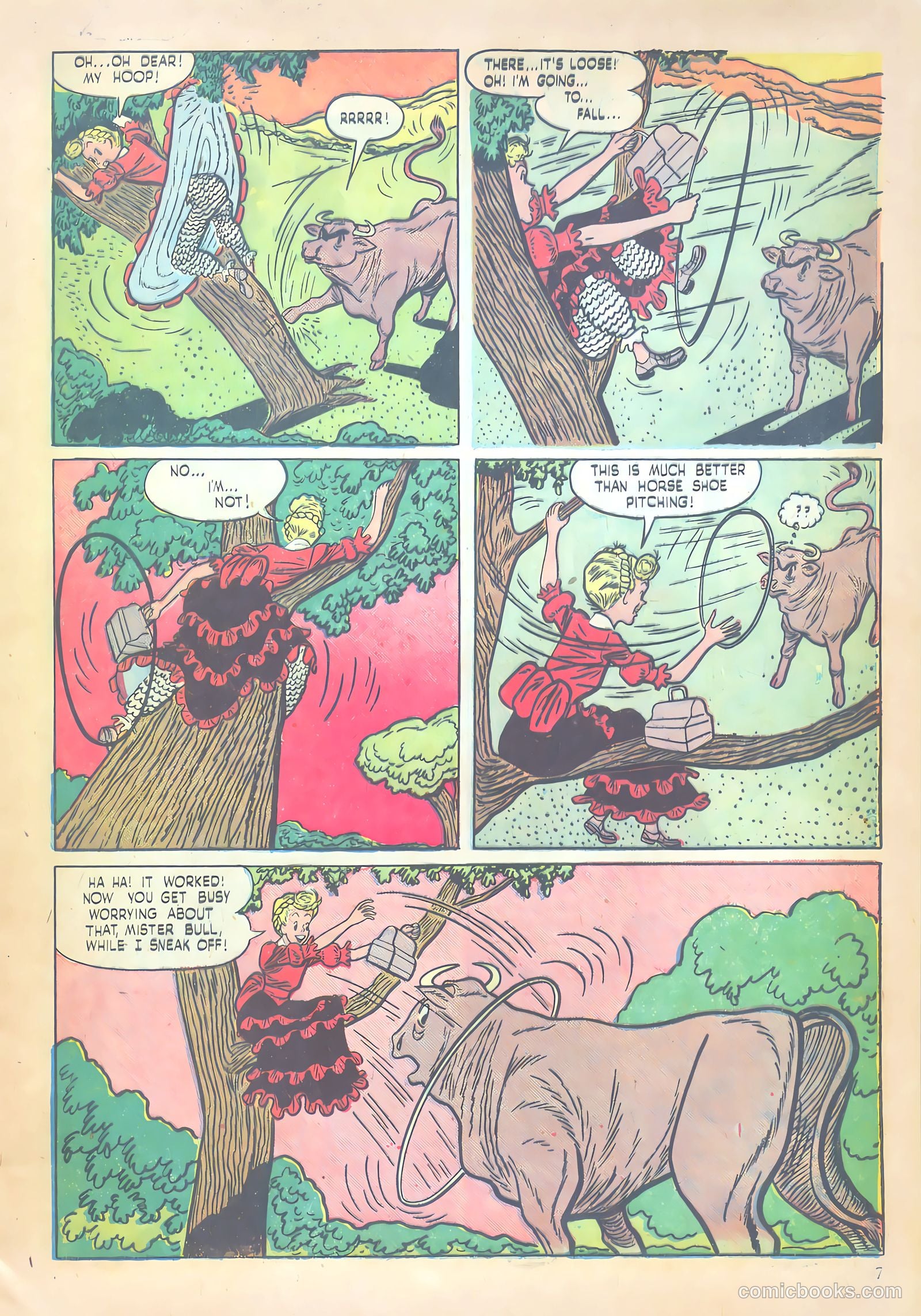 Girls' Fun and Fashion Magazine #47 (1950) — page 13 of 43