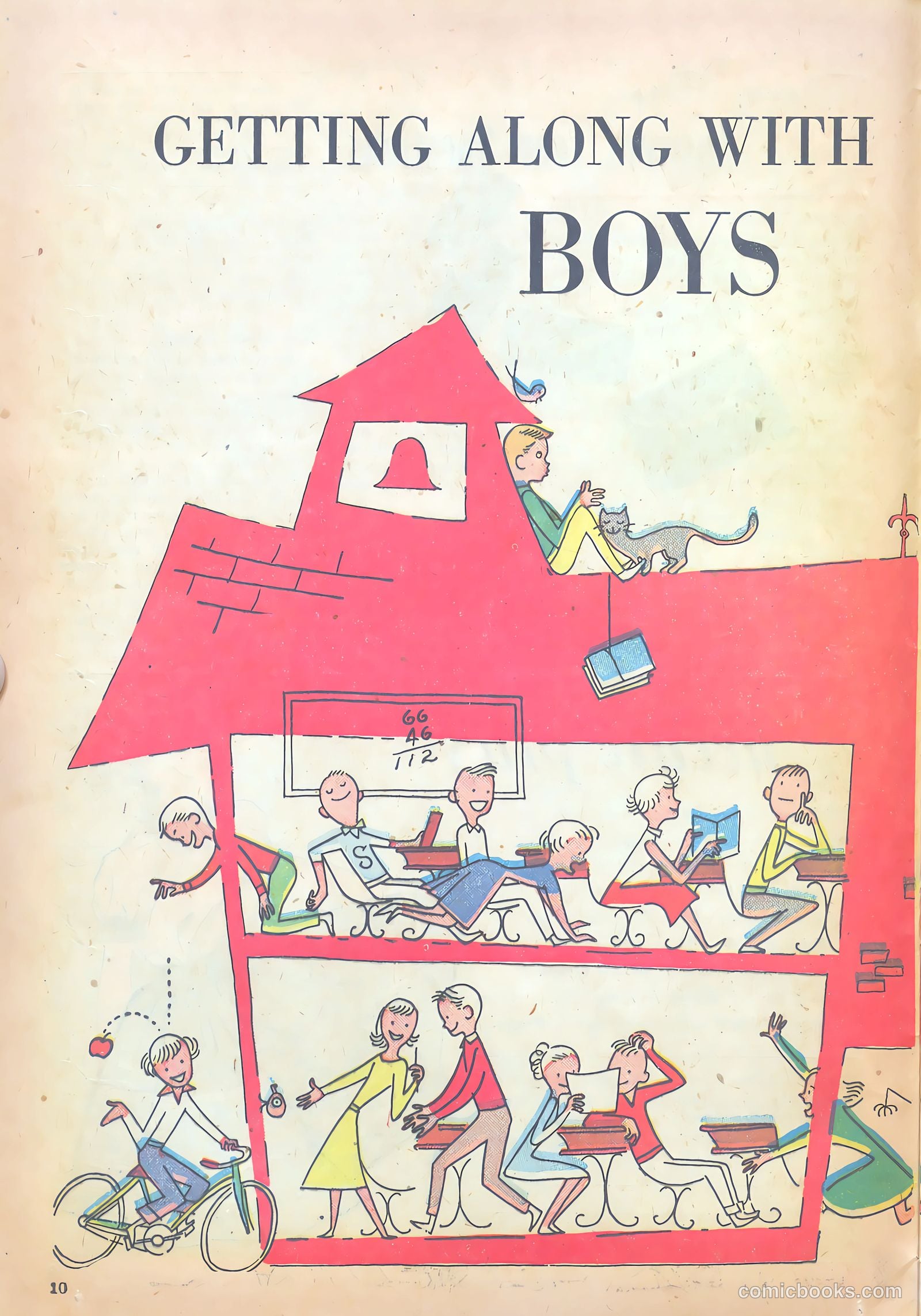 Girls' Fun and Fashion Magazine #47 (1950) — page 16 of 43