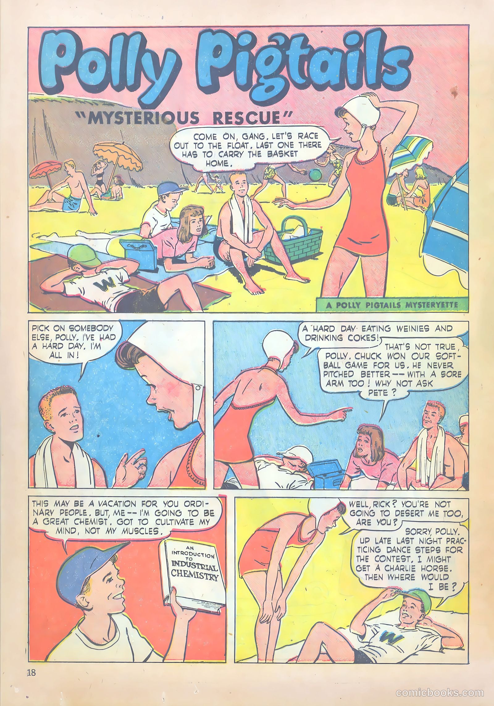 Girls' Fun and Fashion Magazine #47 (1950) — page 23 of 43
