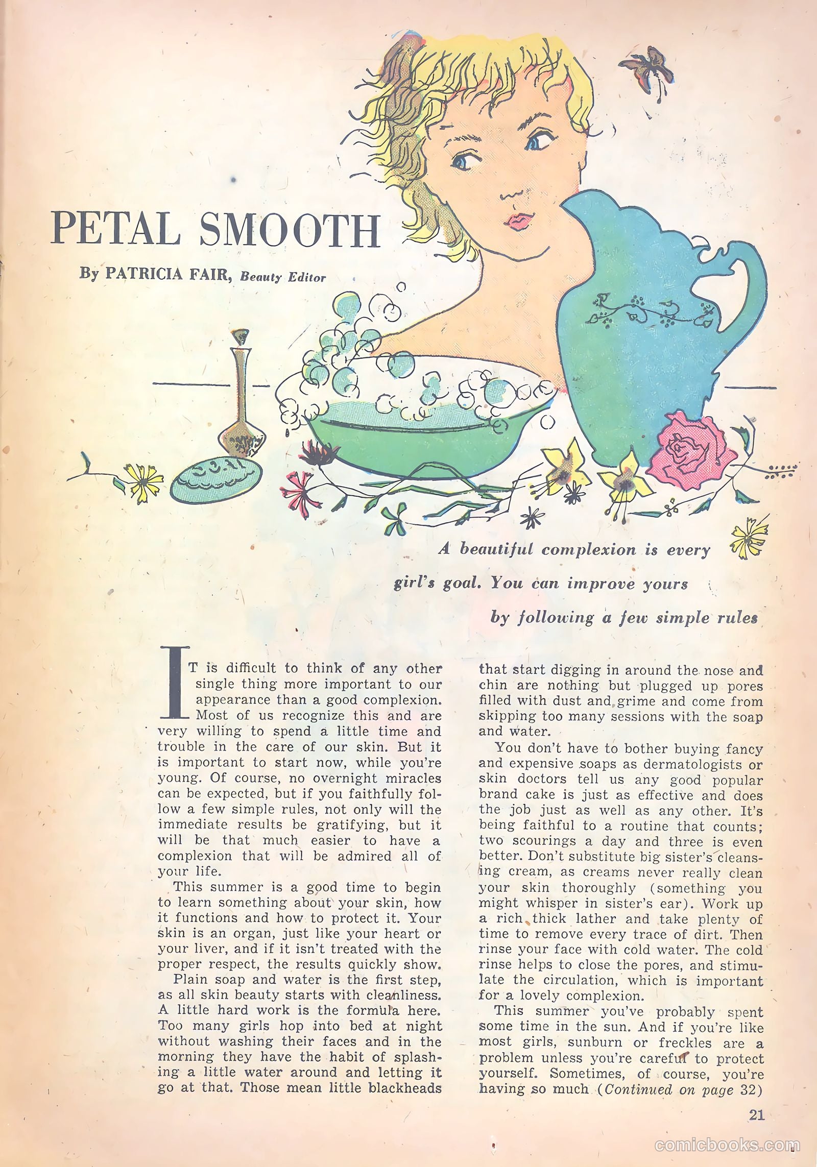 Girls' Fun and Fashion Magazine #47 (1950) — page 26 of 43