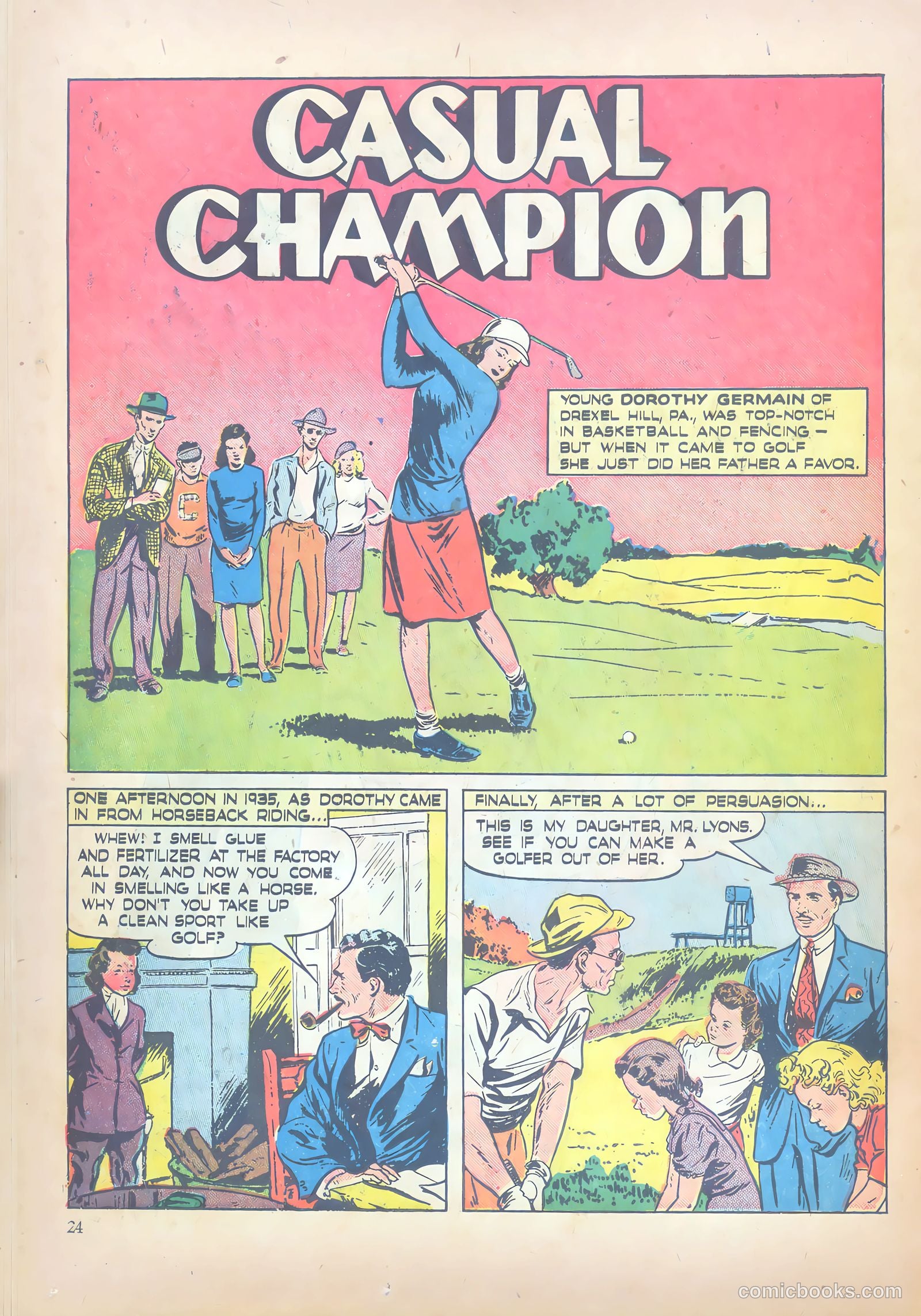 Girls' Fun and Fashion Magazine #47 (1950) — page 29 of 43
