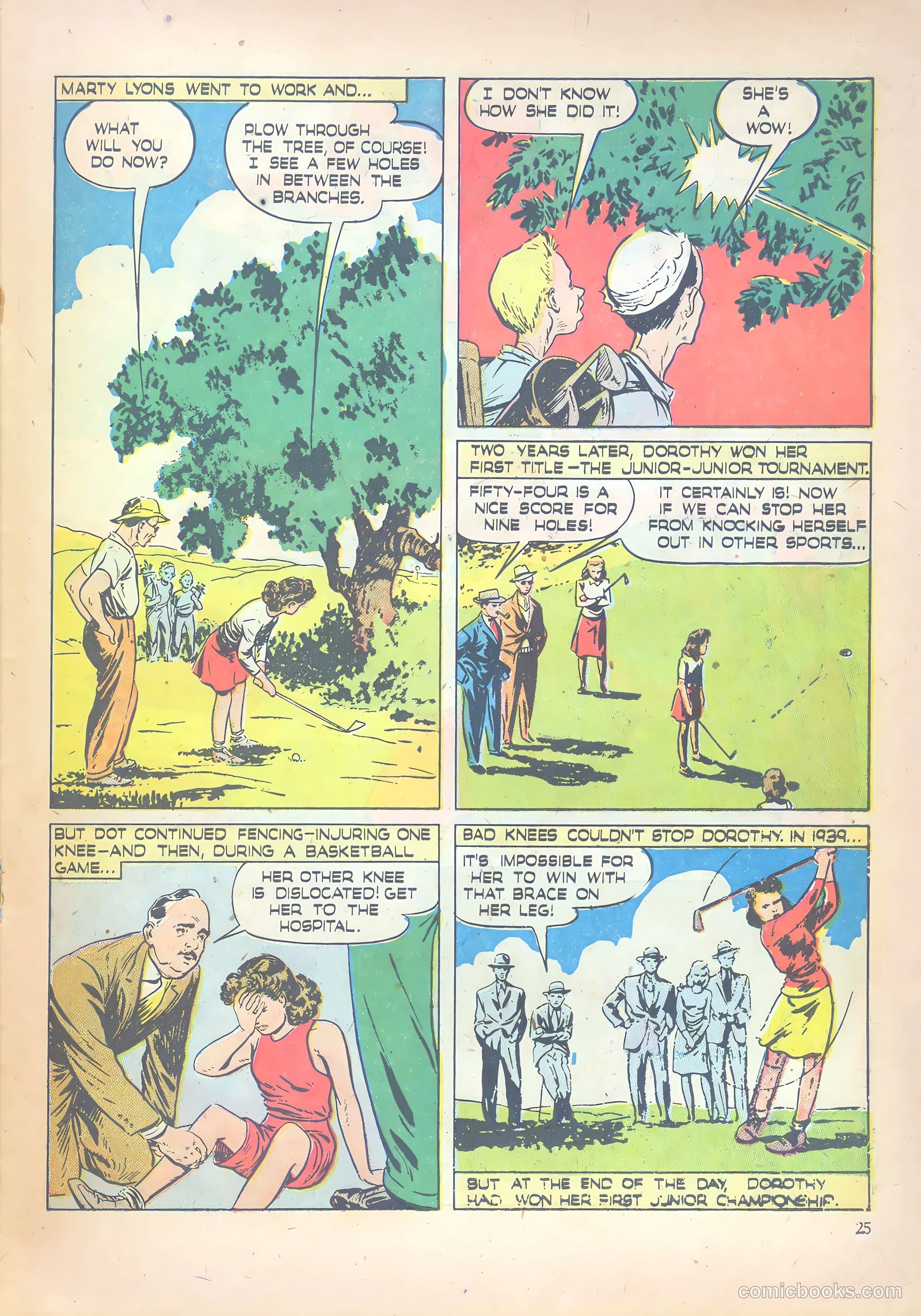 Girls' Fun and Fashion Magazine #47 (1950) — page 30 of 43