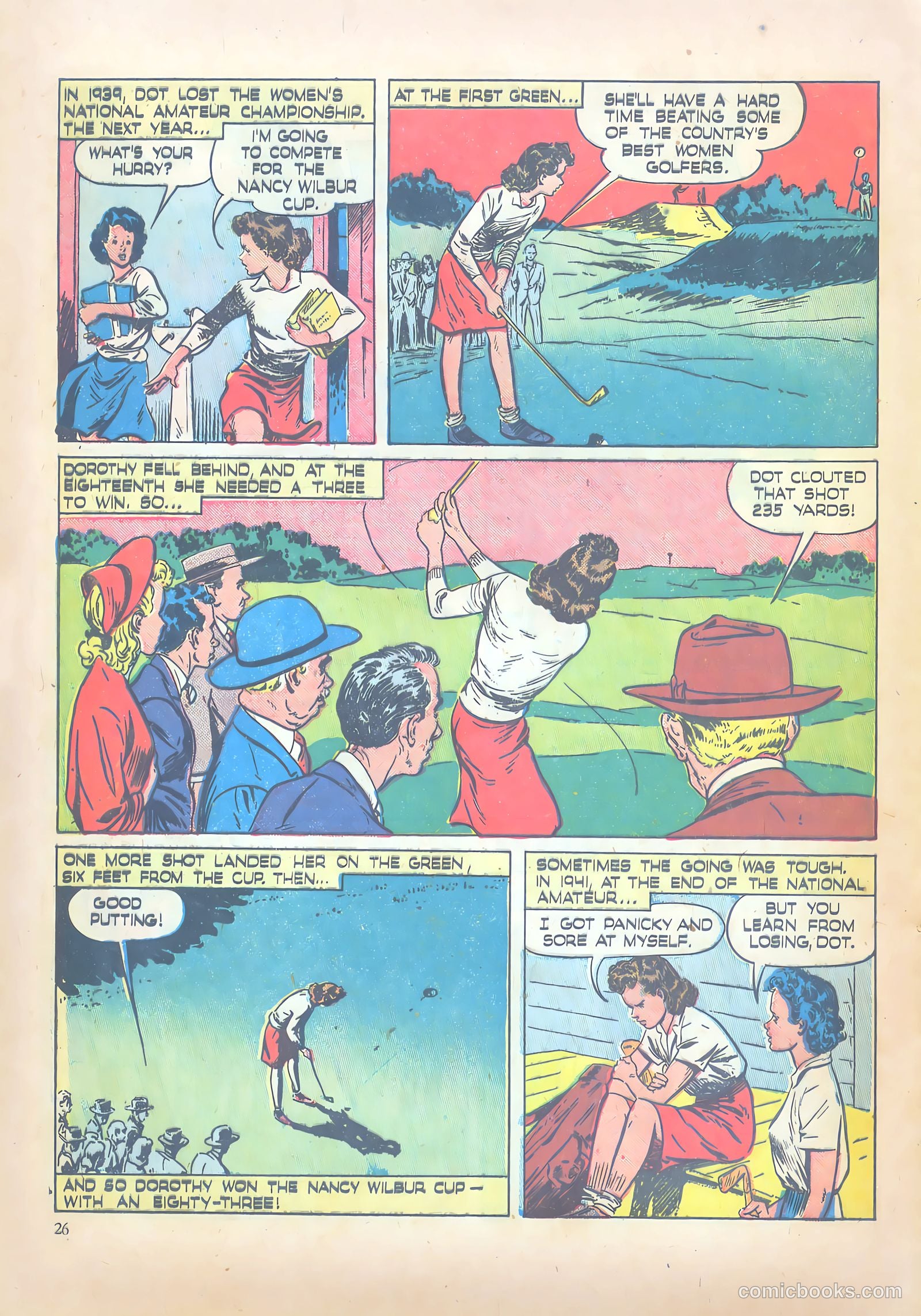 Girls' Fun and Fashion Magazine #47 (1950) — page 31 of 43