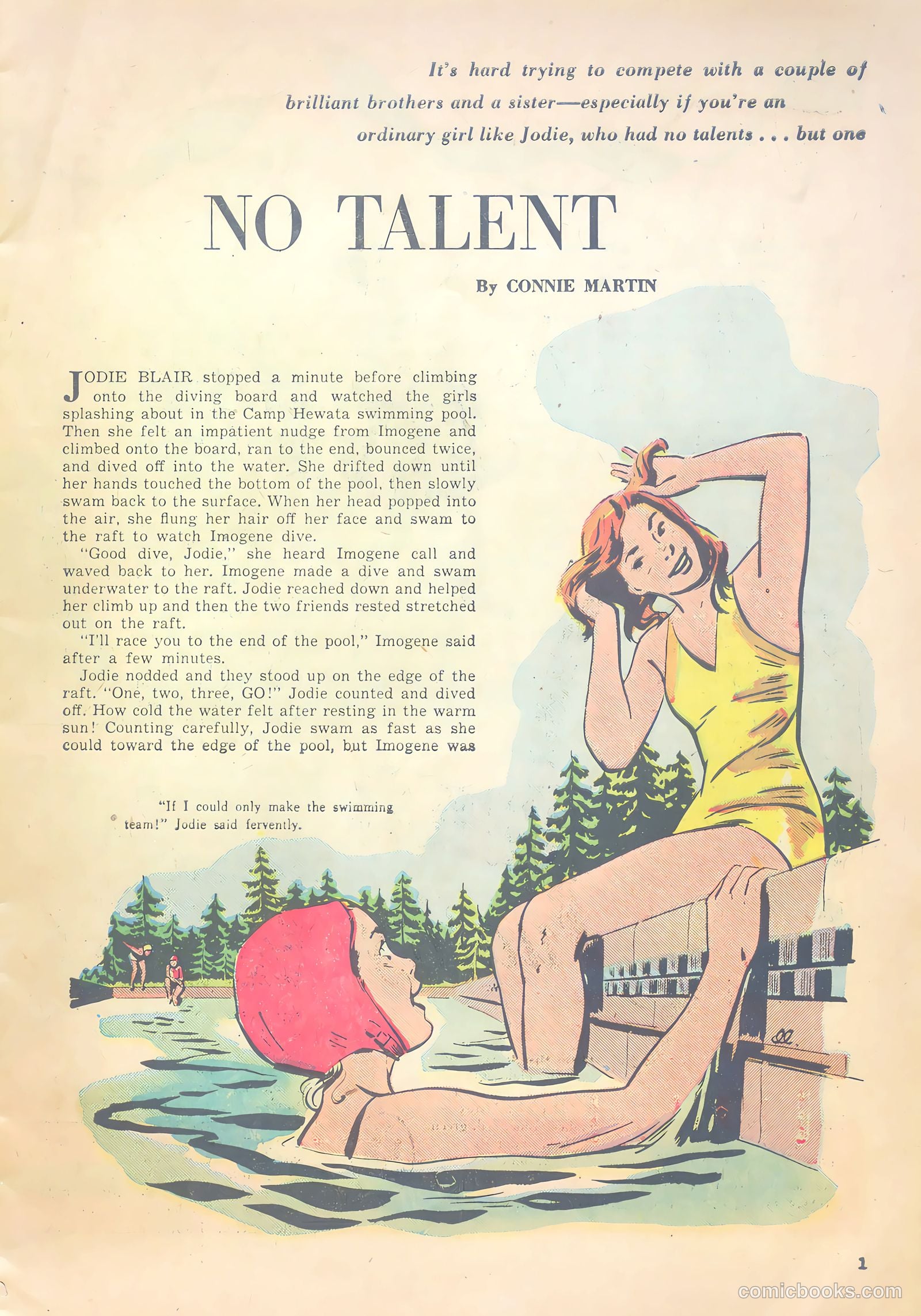 Girls' Fun and Fashion Magazine #48 (1950) — page 7 of 44