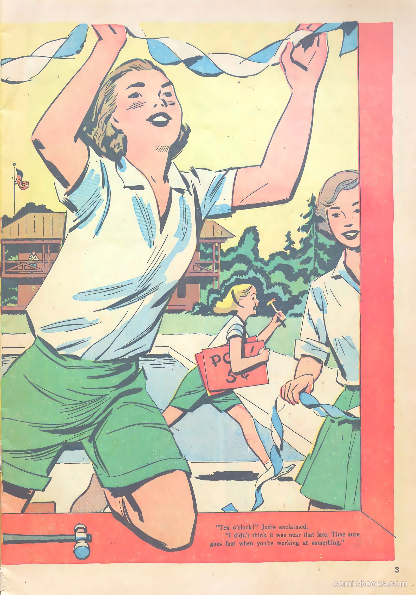 Girls' Fun and Fashion Magazine #48 (1950) — page 9 of 44