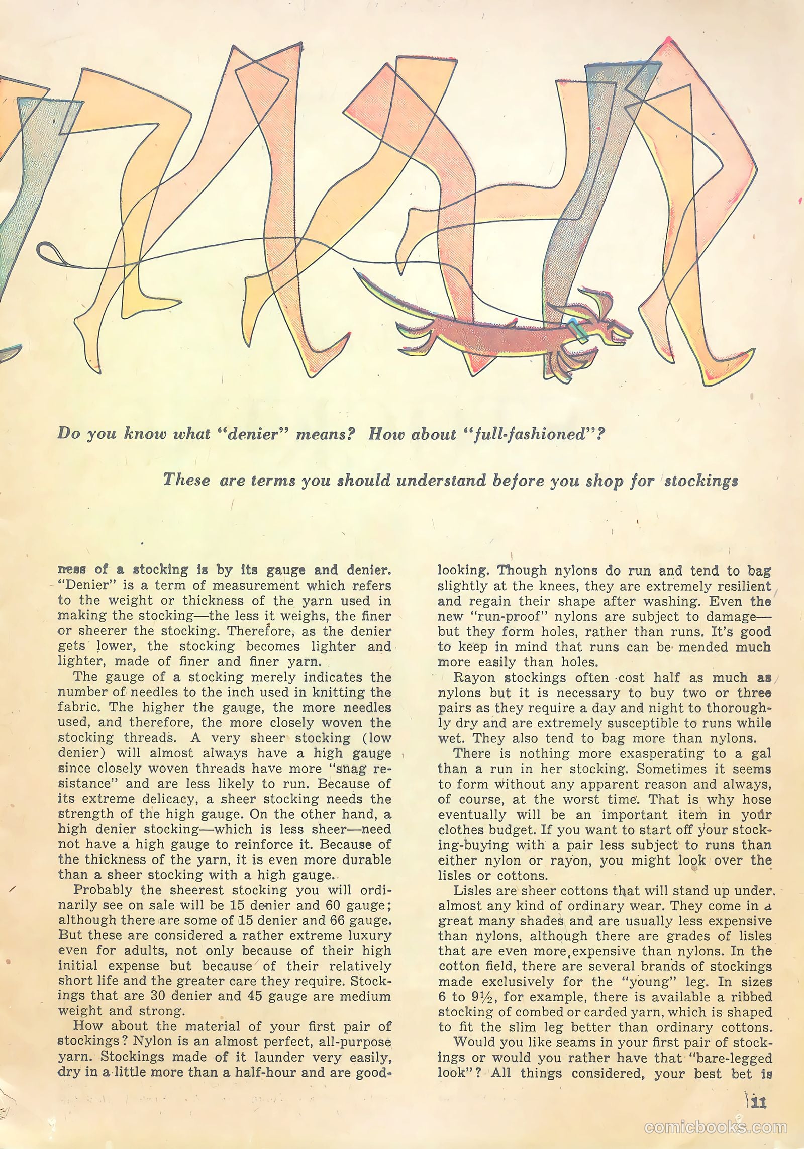 Girls' Fun and Fashion Magazine #48 (1950) — page 17 of 44