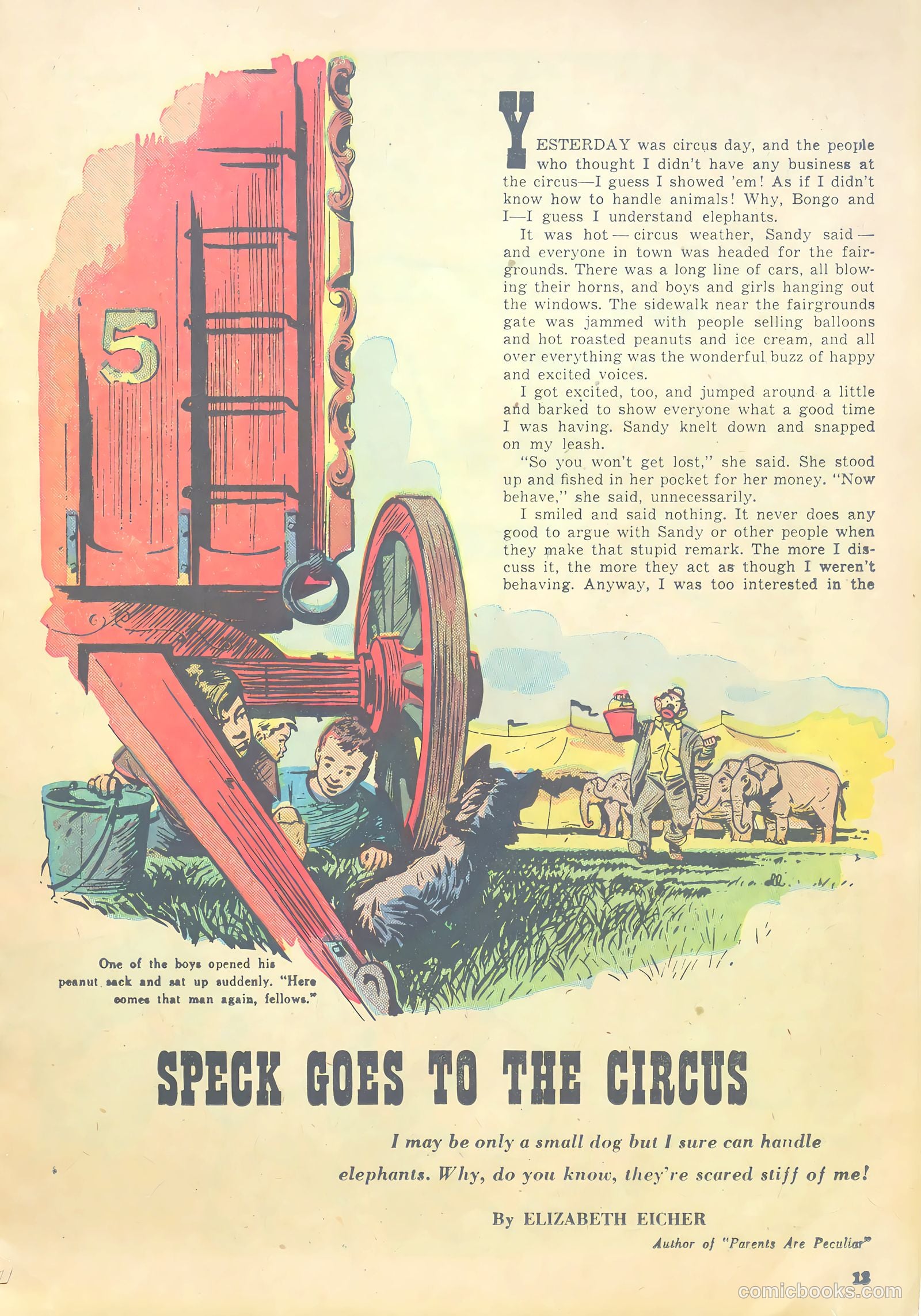 Girls' Fun and Fashion Magazine #48 (1950) — page 19 of 44
