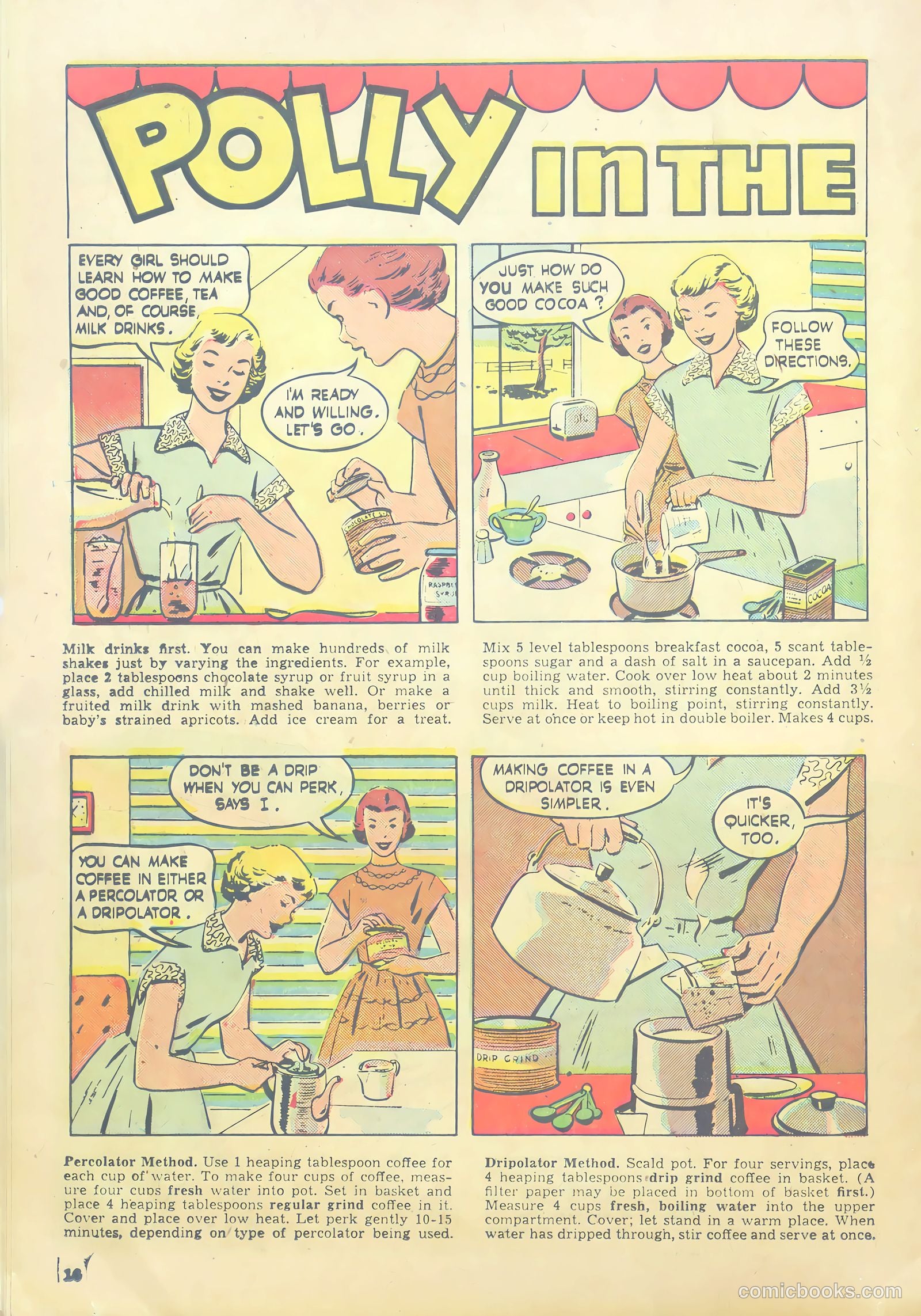 Girls' Fun and Fashion Magazine #48 (1950) — page 22 of 44