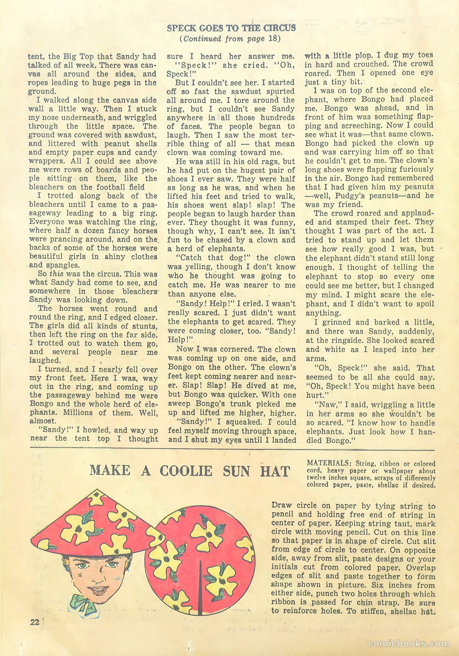 Girls' Fun and Fashion Magazine #48 (1950) — page 28 of 44