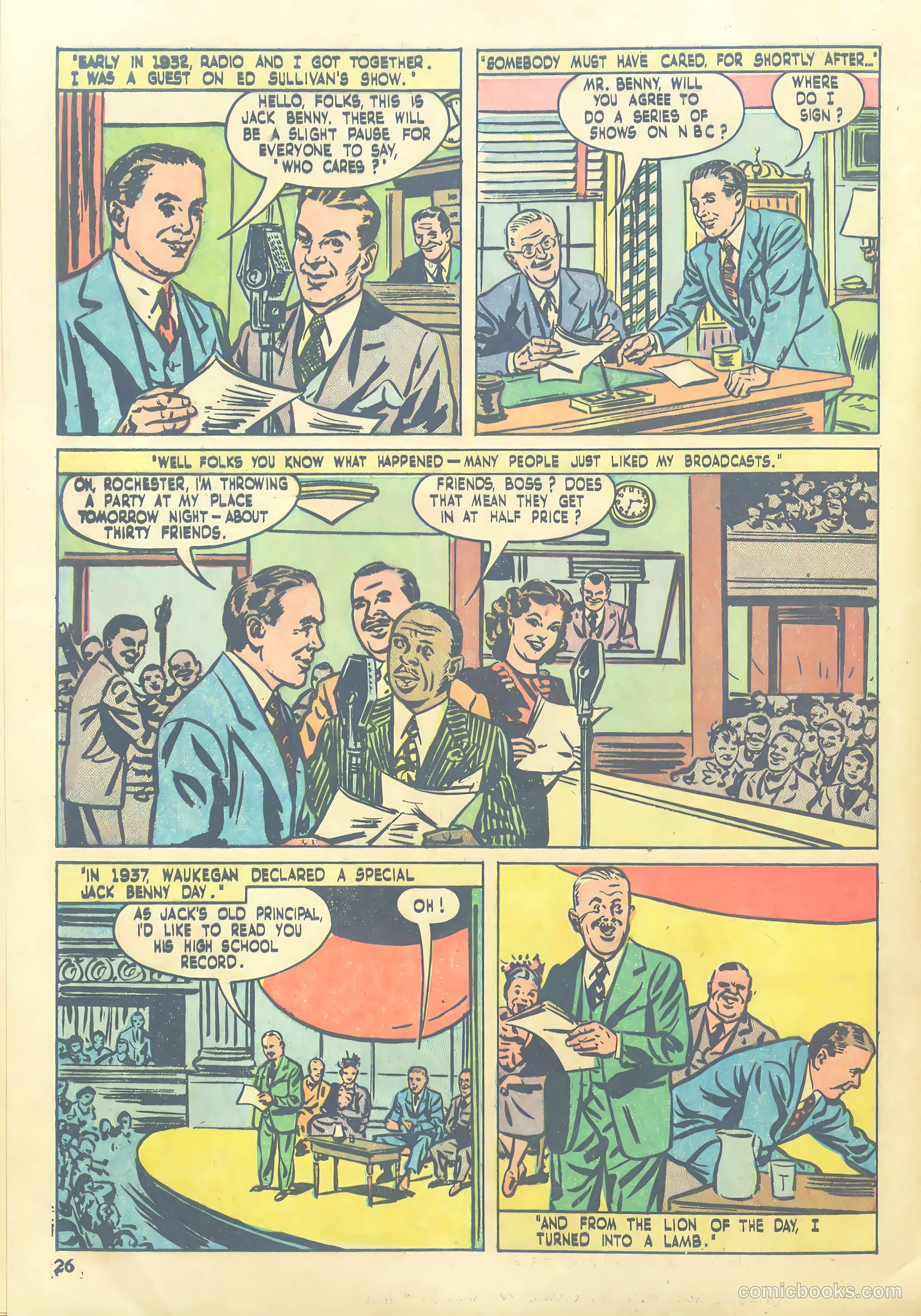 Girls' Fun and Fashion Magazine #48 (1950) — page 32 of 44