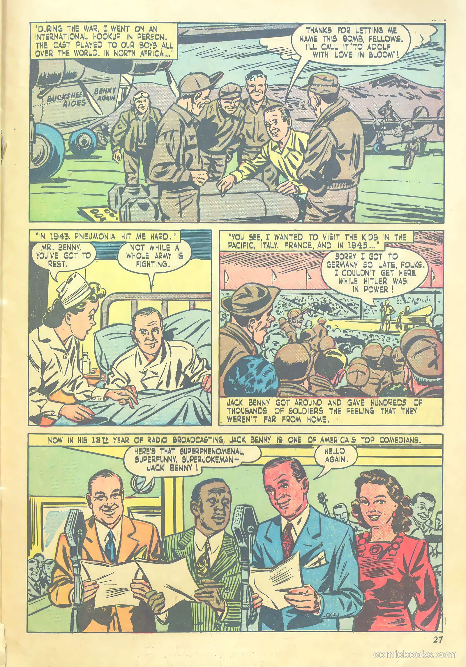 Girls' Fun and Fashion Magazine #48 (1950) — page 33 of 44