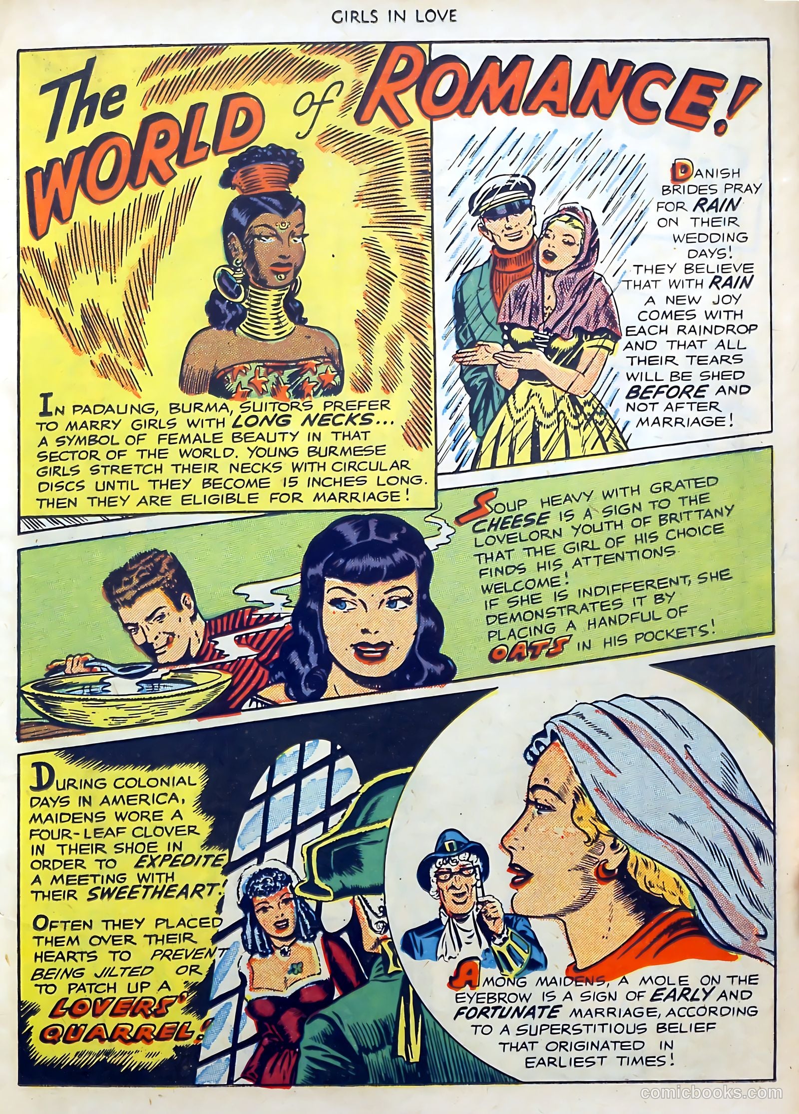 Girls in Love #1 (1950) — page 15 of 36