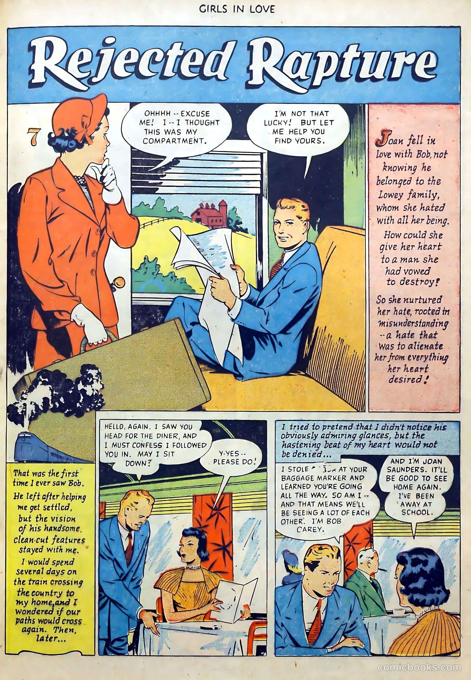 Girls in Love #1 (1950) — page 25 of 36