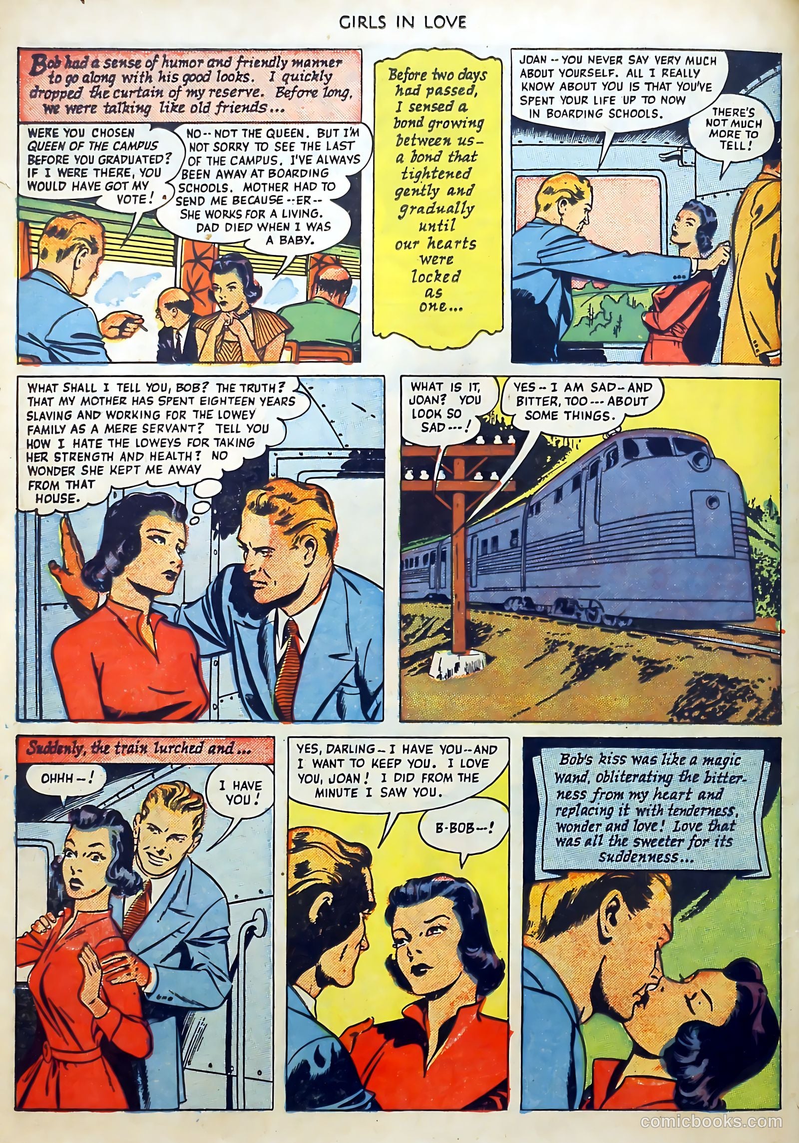 Girls in Love #1 (1950) — page 26 of 36