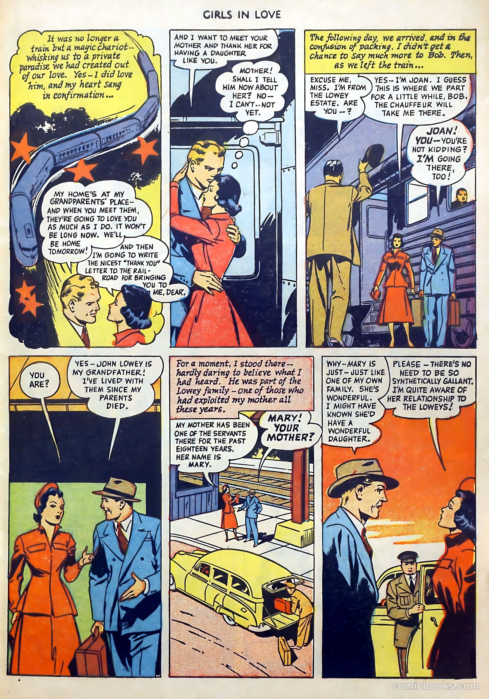 Girls in Love #1 (1950) — page 27 of 36