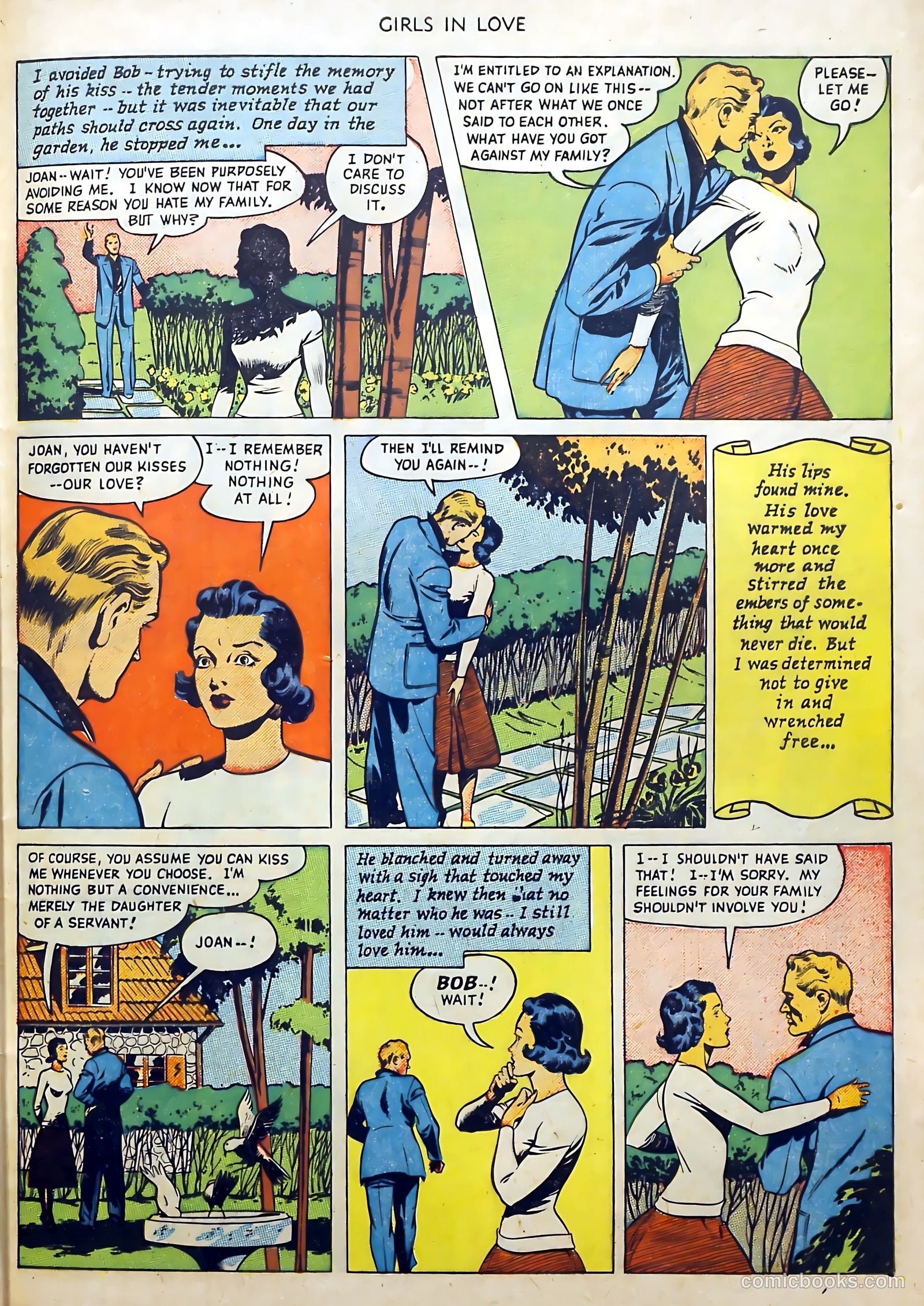 Girls in Love #1 (1950) — page 29 of 36