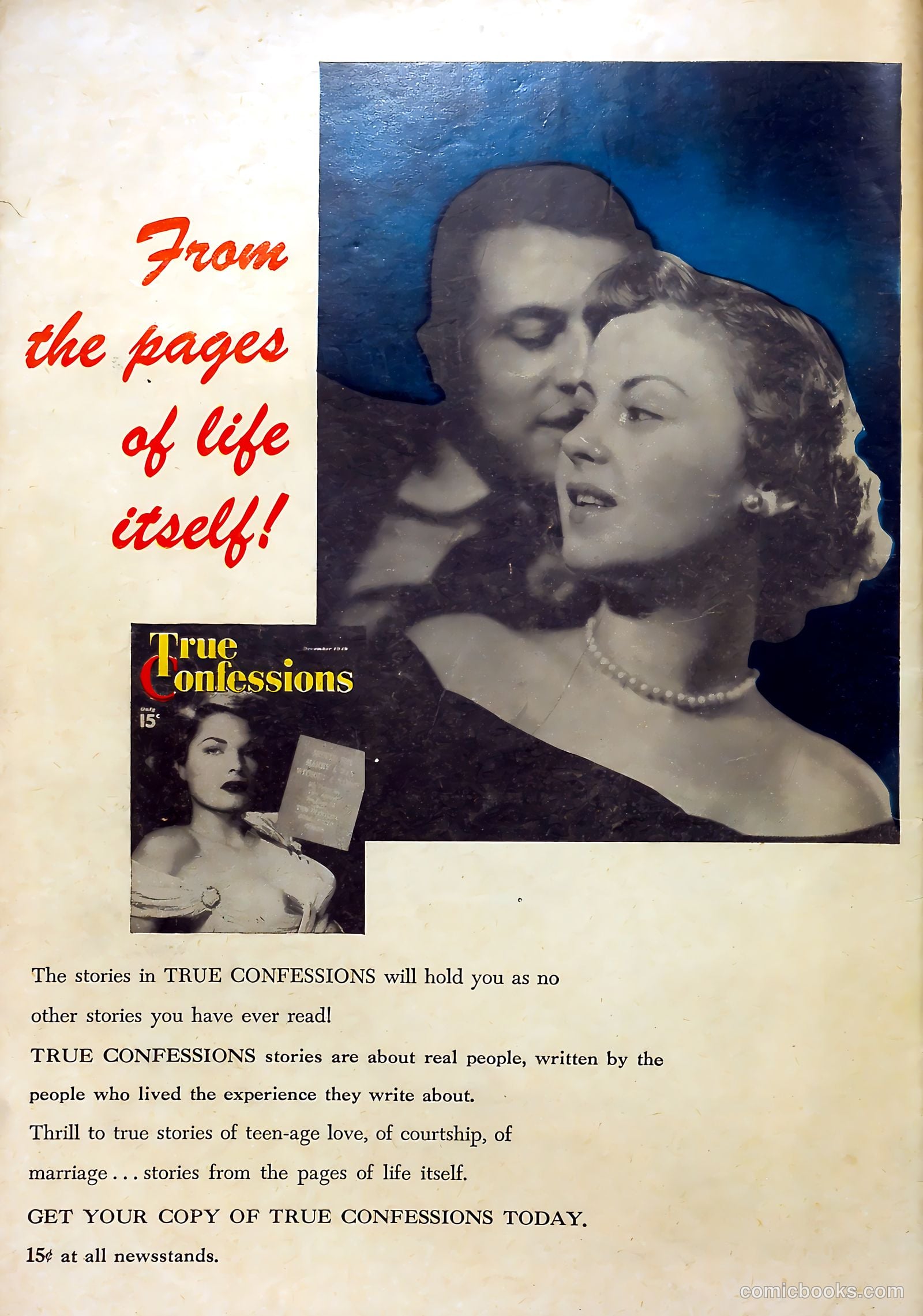 Girls in Love #1 (1950) — page 36 of 36