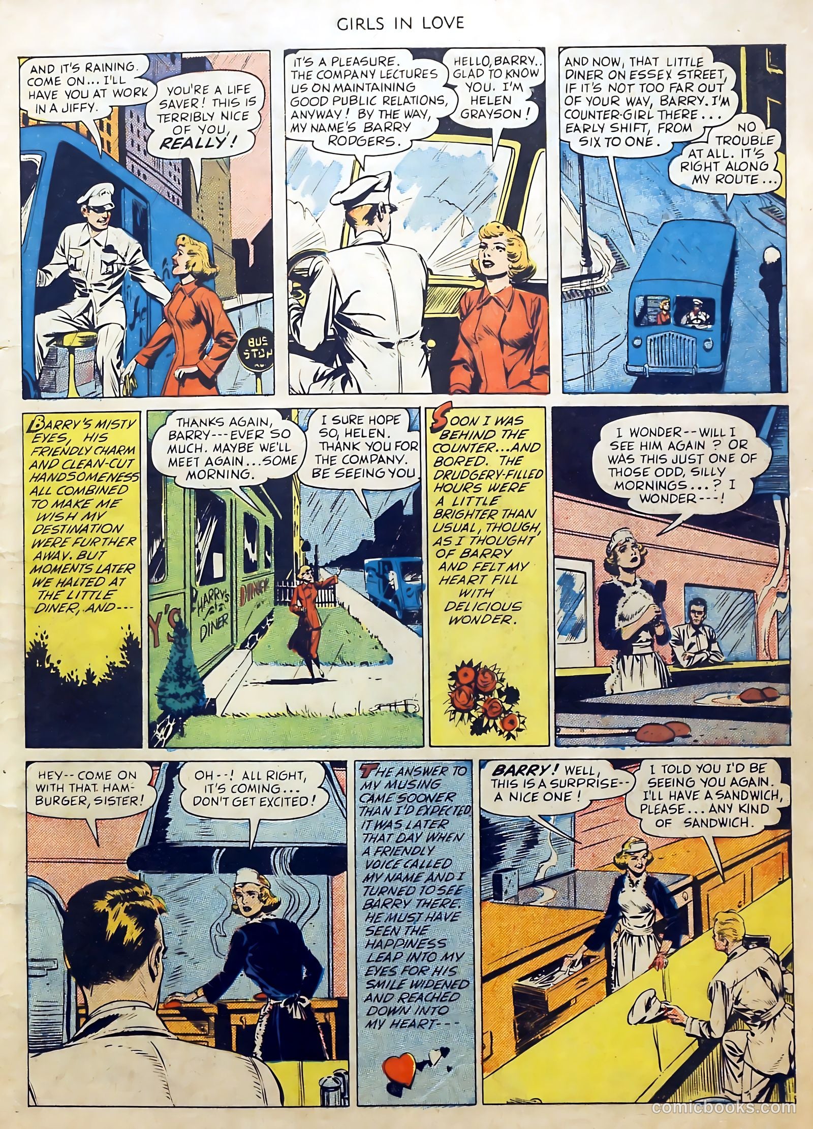 Girls in Love #2 (1950) — page 5 of 36