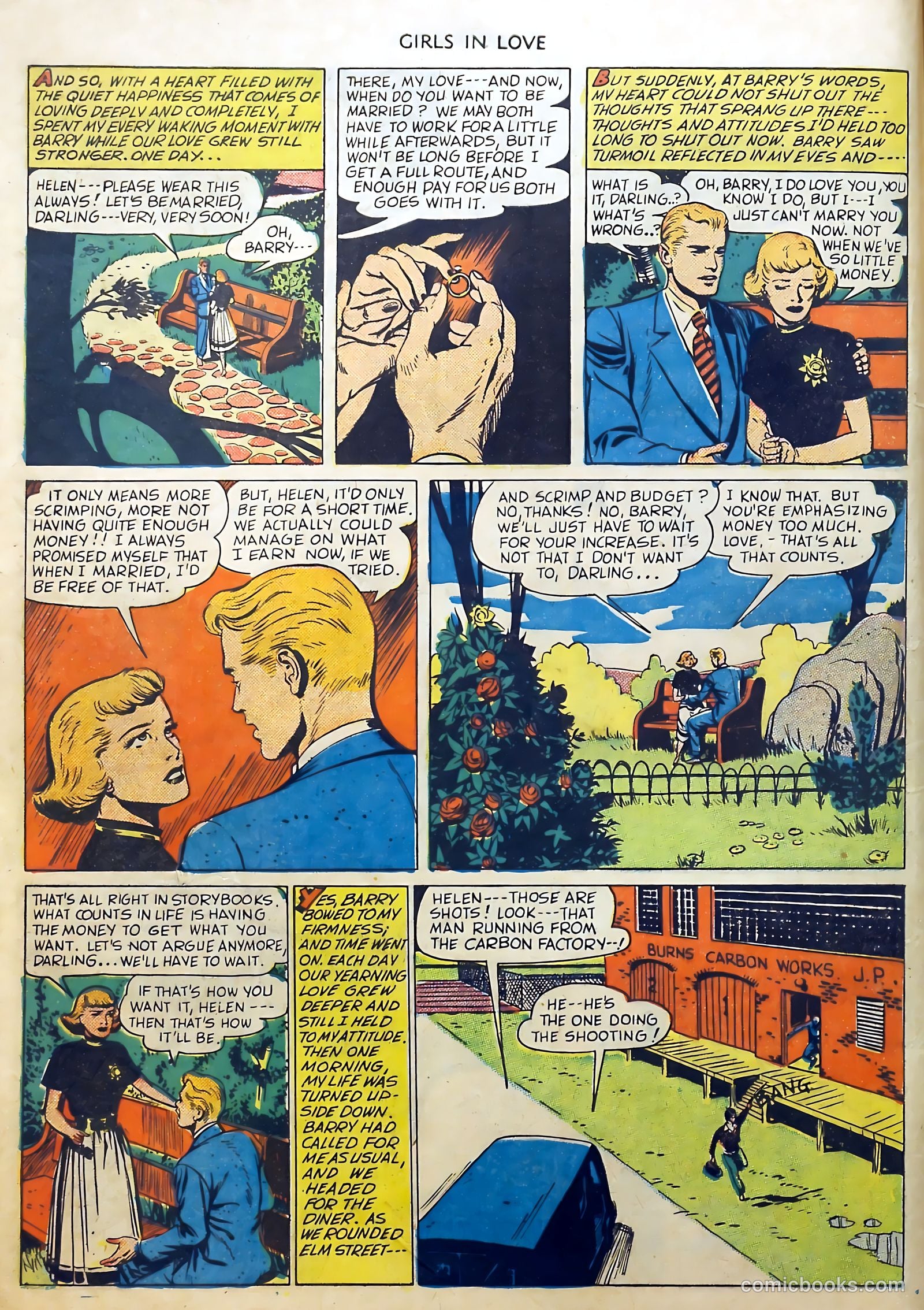 Girls in Love #2 (1950) — page 8 of 36