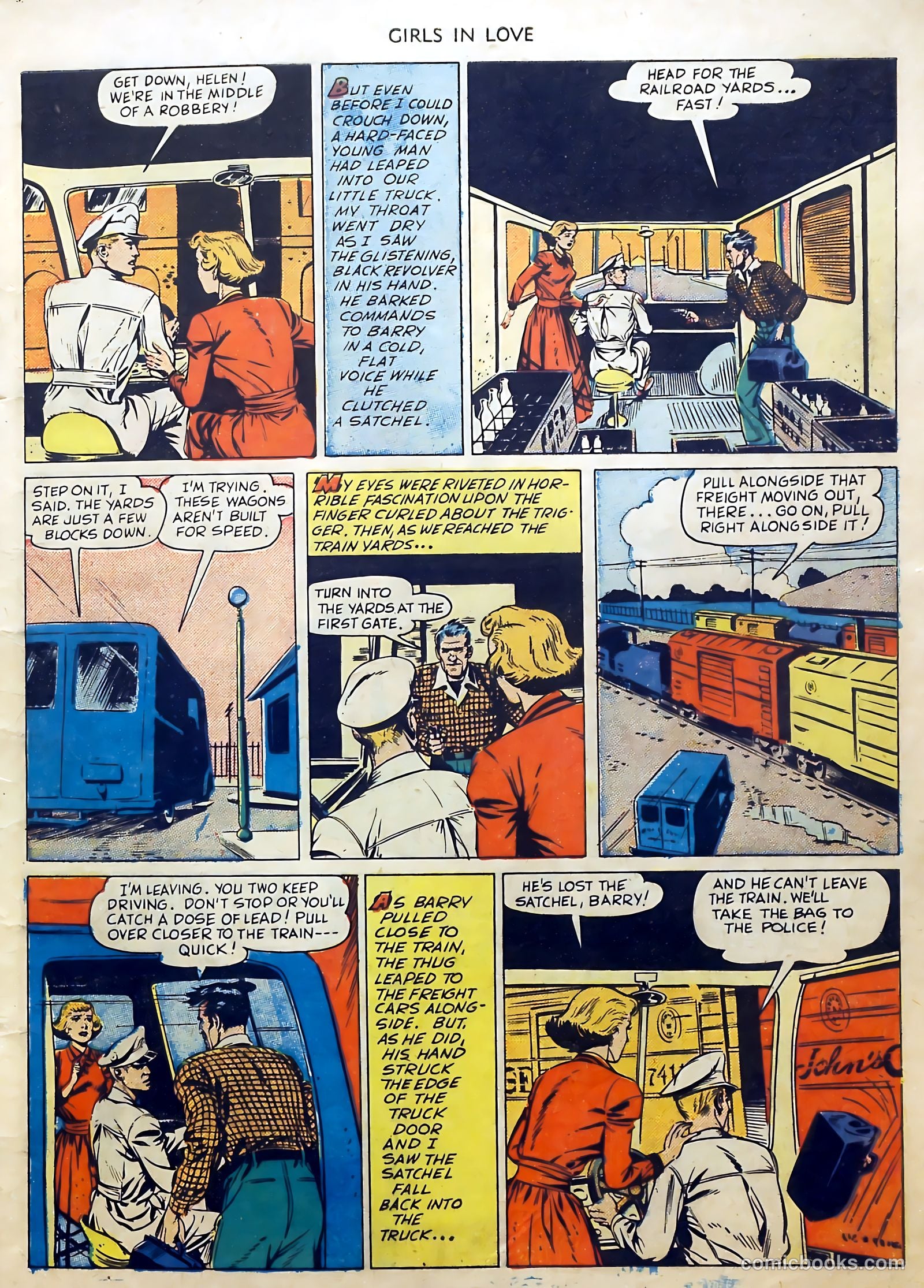 Girls in Love #2 (1950) — page 9 of 36