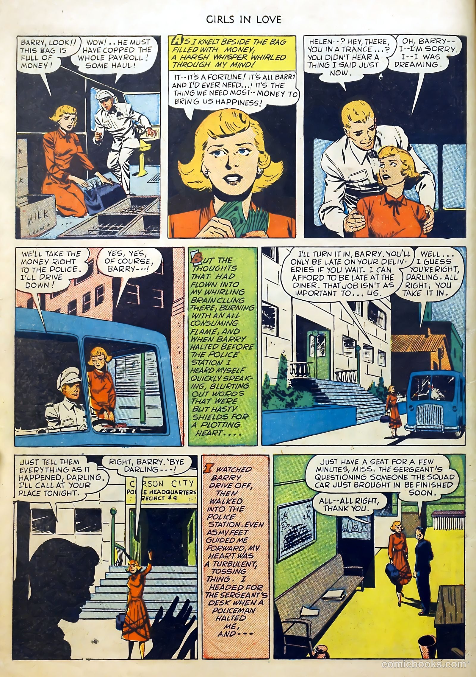 Girls in Love #2 (1950) — page 10 of 36
