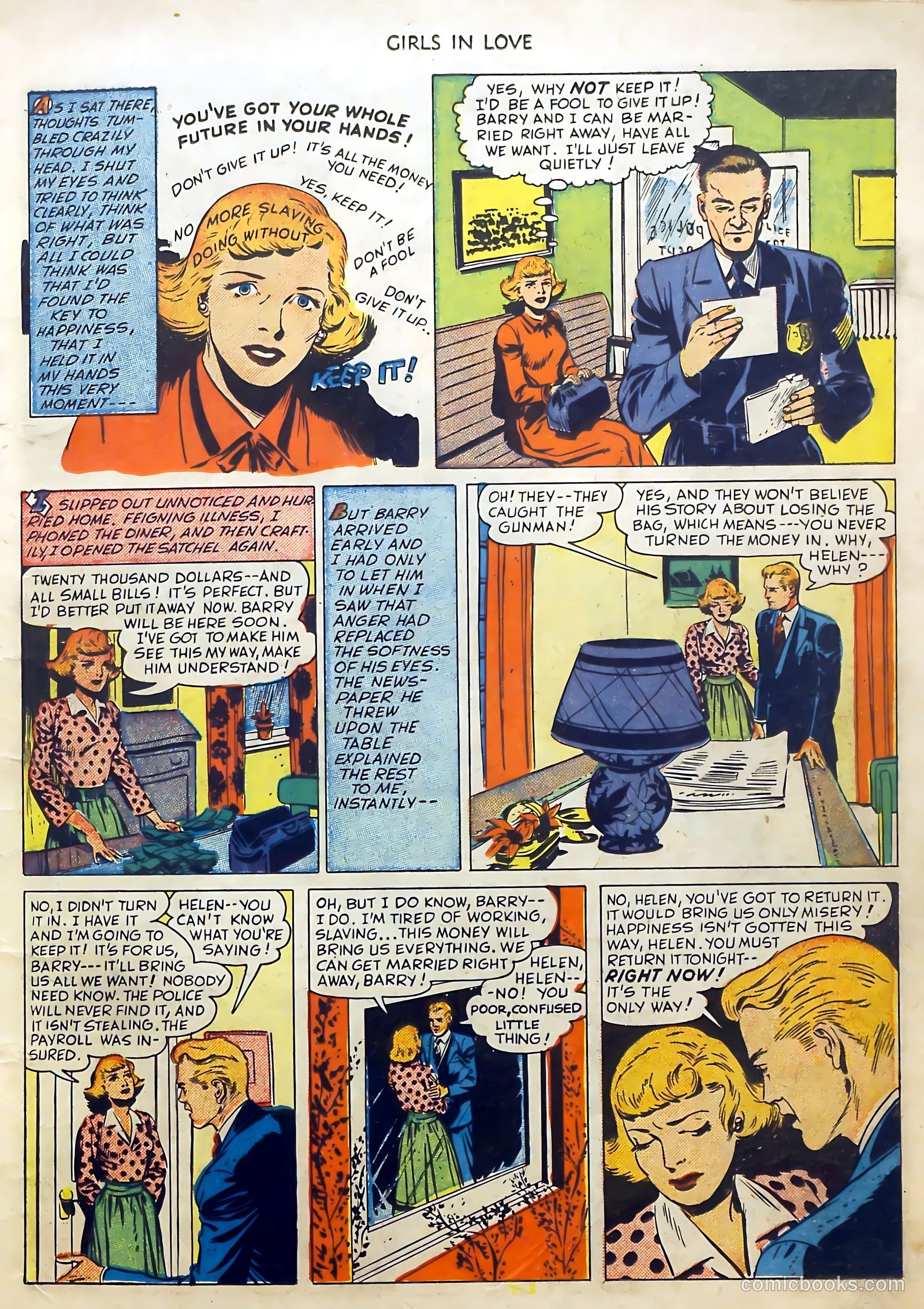 Girls in Love #2 (1950) — page 11 of 36